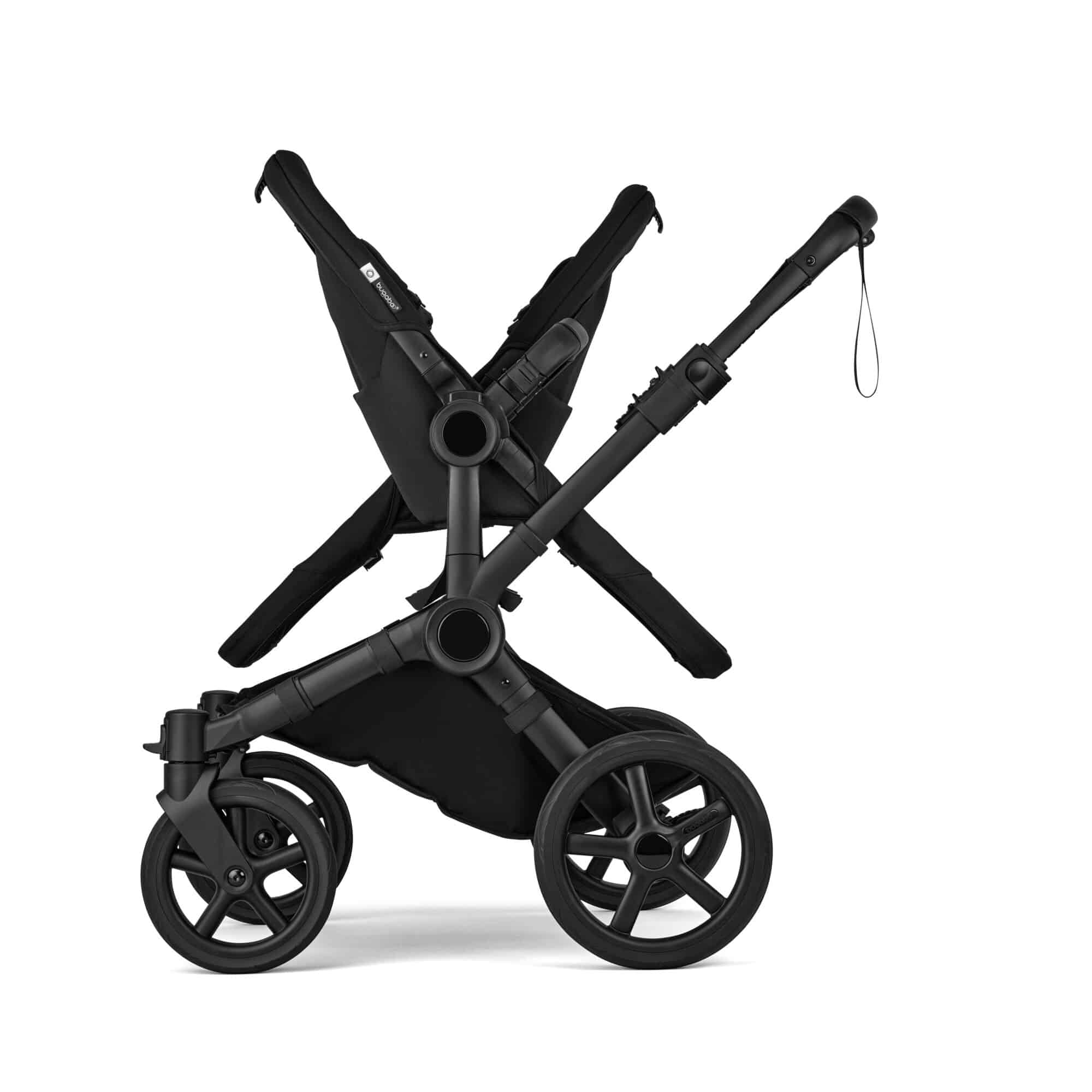 Kombi-Kinderwagen, bugaboo, Schwarz – Produktansicht