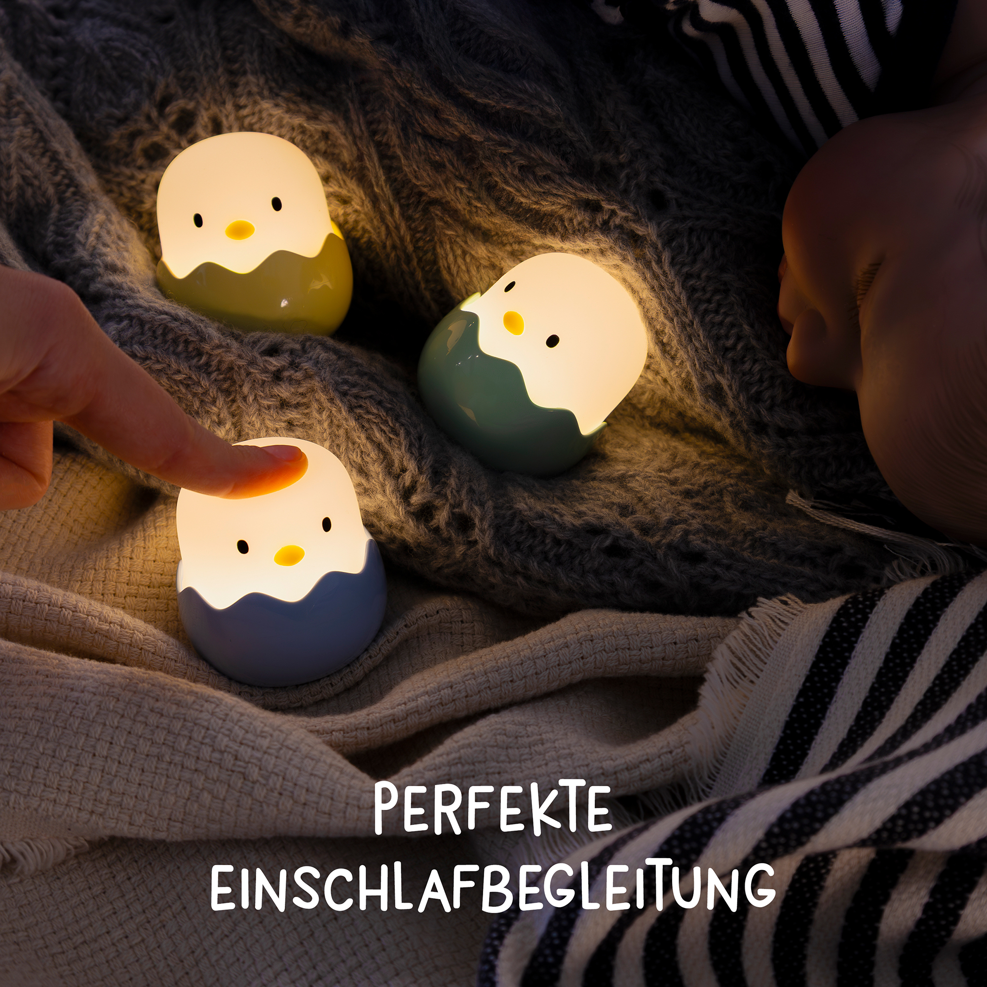 Nachtlichter, MegaLight, Gelb – Produktansicht