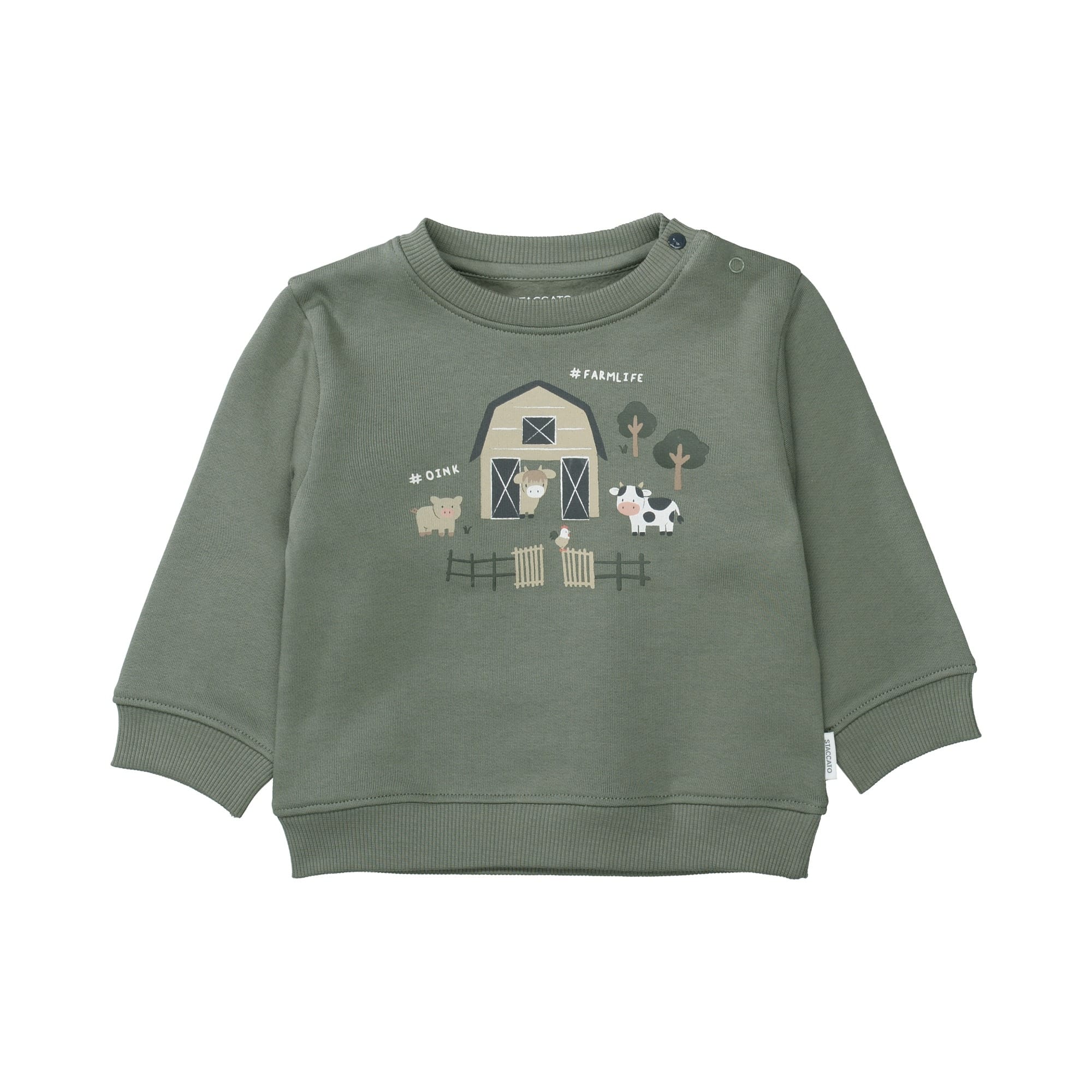 Pullover & Sweatshirts, STACCATO, Grün – Produktansicht