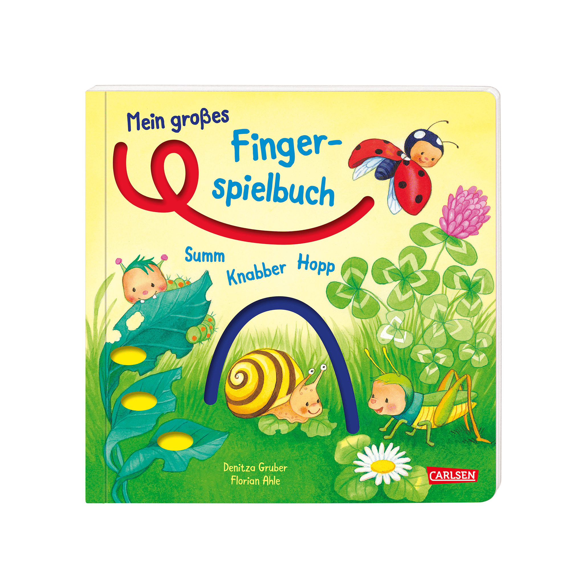 Mein großes Fingerspielbuch: Summ, knabber, hopp CARLSEN 2000579058622 1