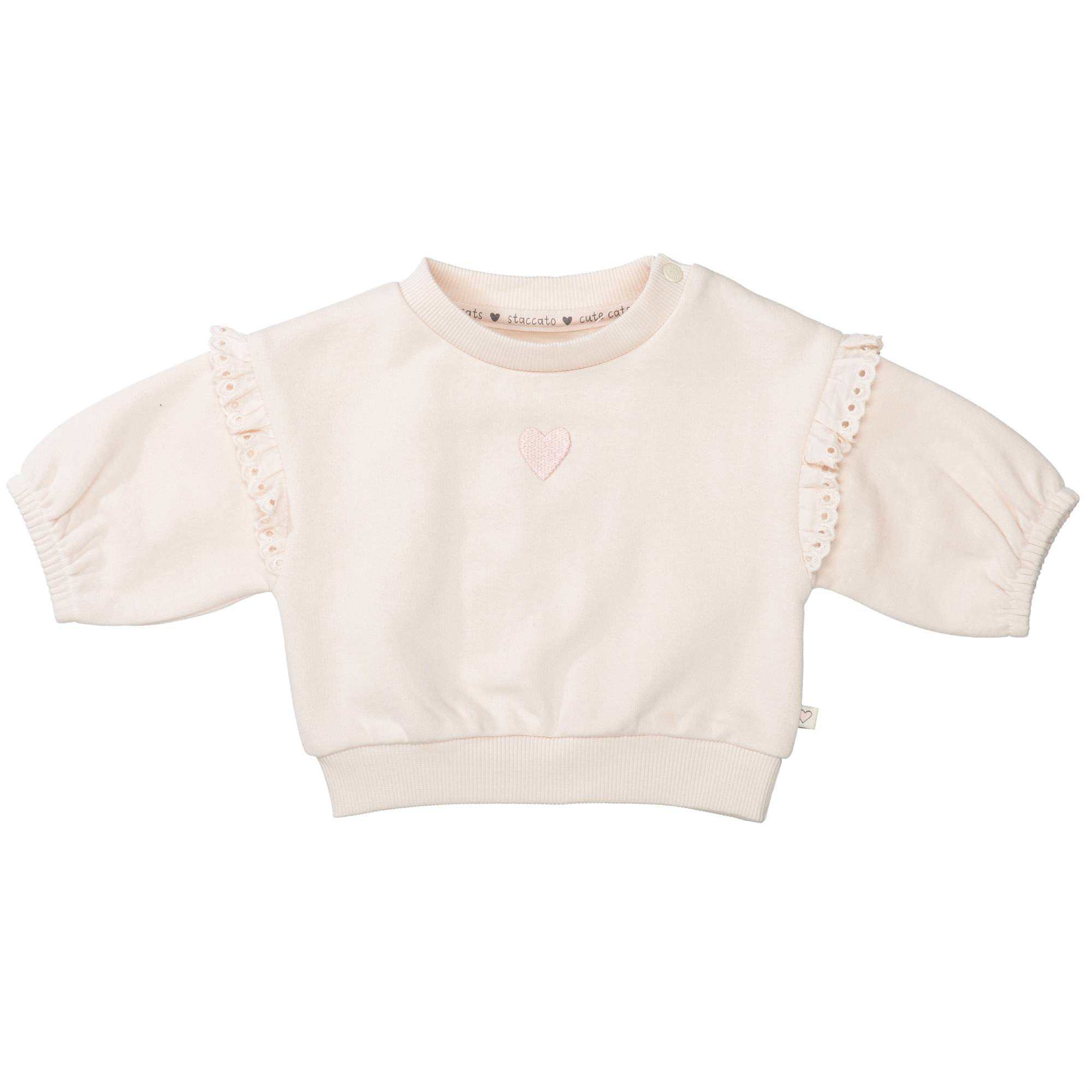 Pullover & Sweatshirts, STACCATO, Beige – Besonderheit: aus 100% Baumwolle