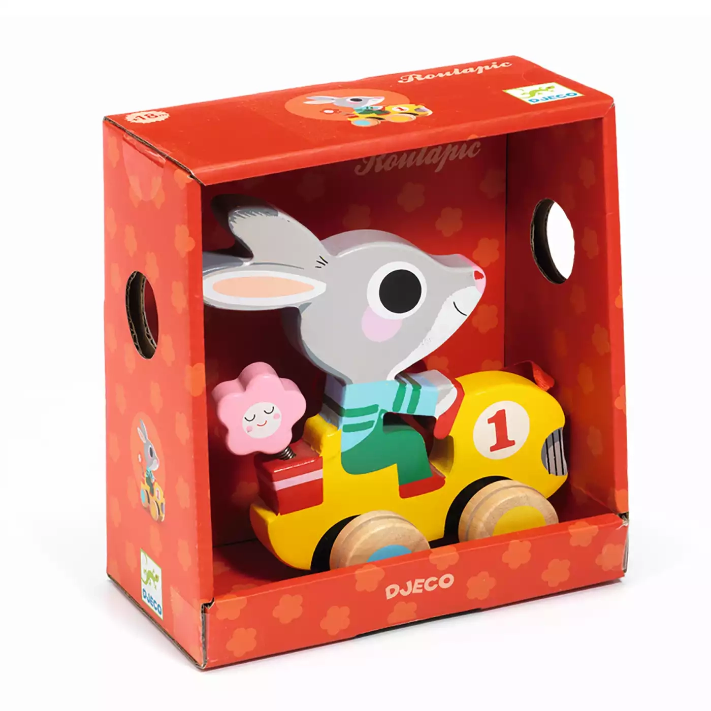 Nachziehtiere, DJECO, Mehrfarbig – Produktansicht