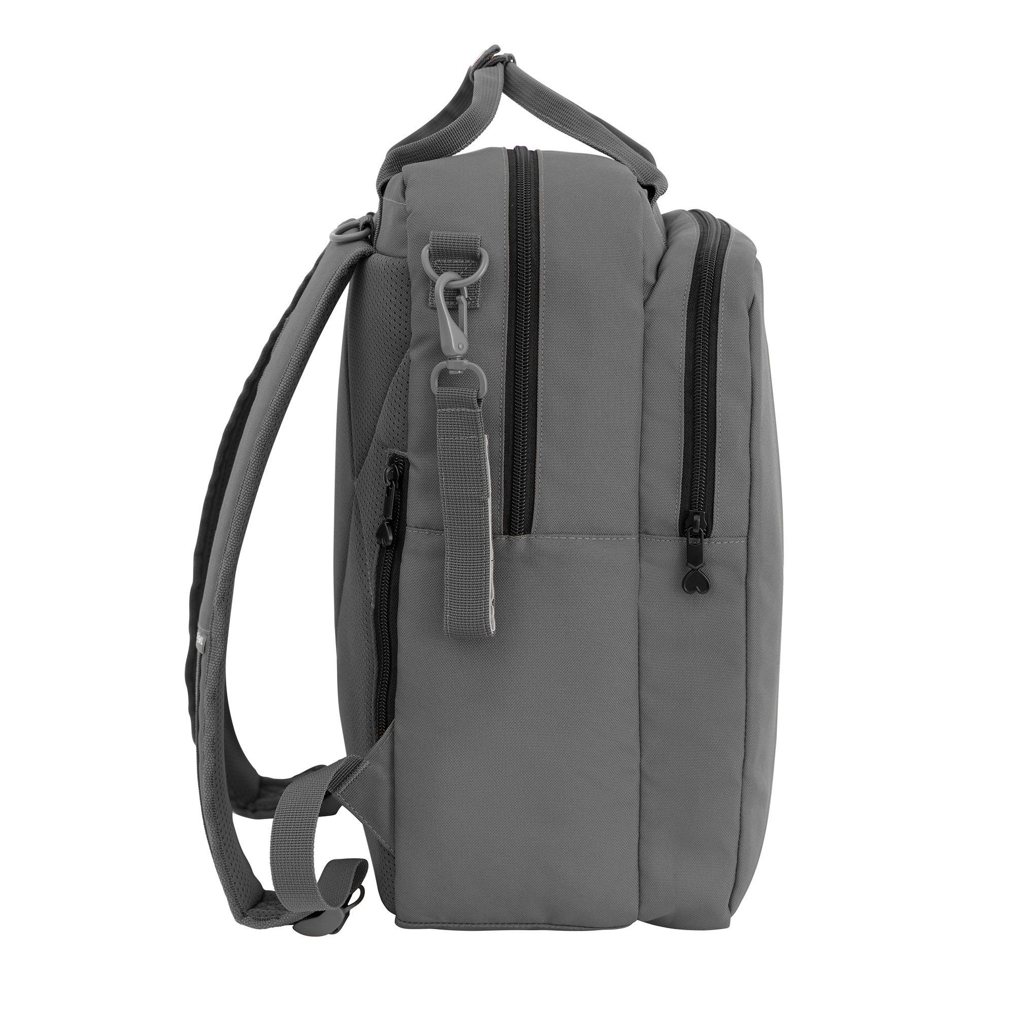 Wickelrucksäcke, ELSA & EMIL, Grau – Produktansicht