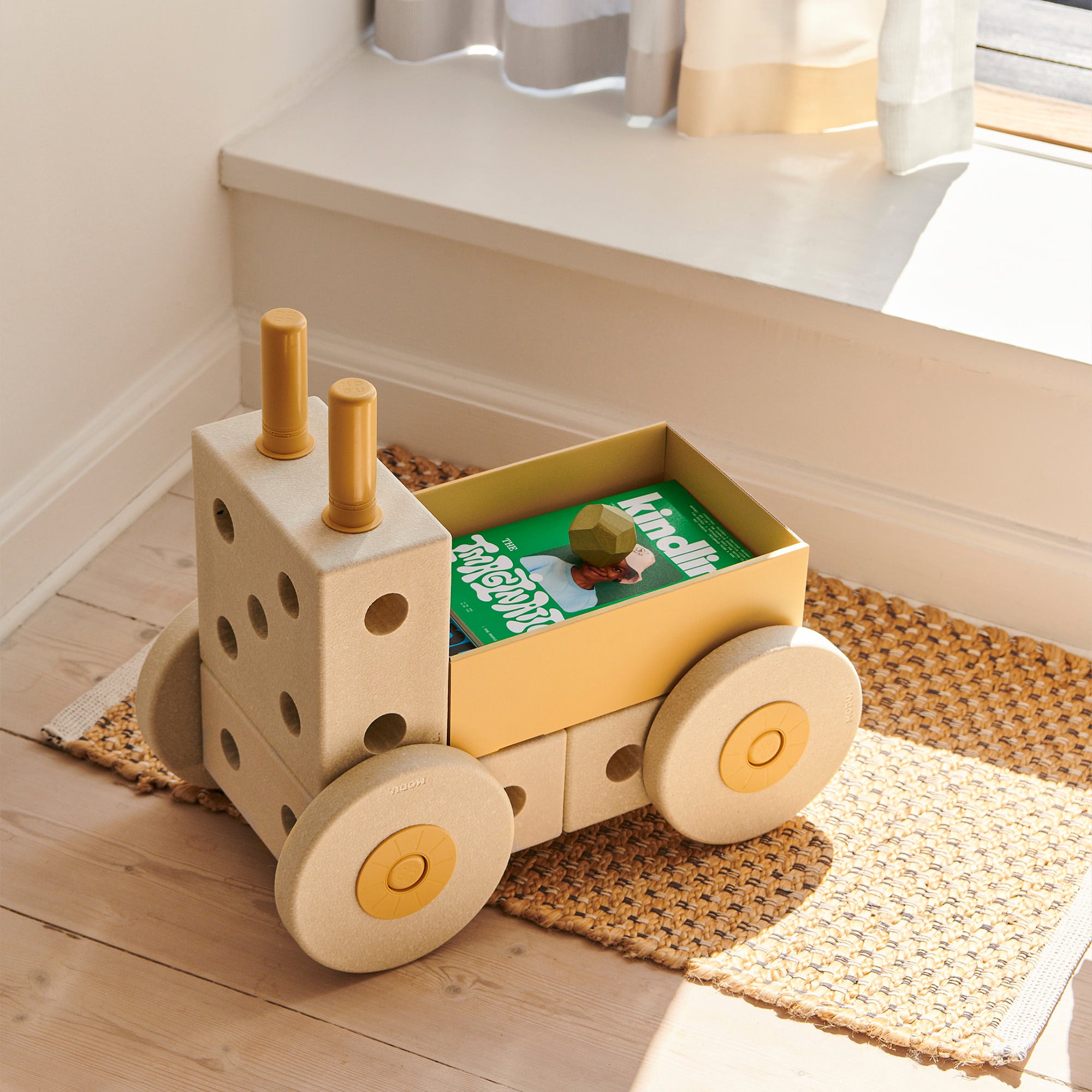 Schaumstoff Bausteine, MODU, Beige – Produktansicht