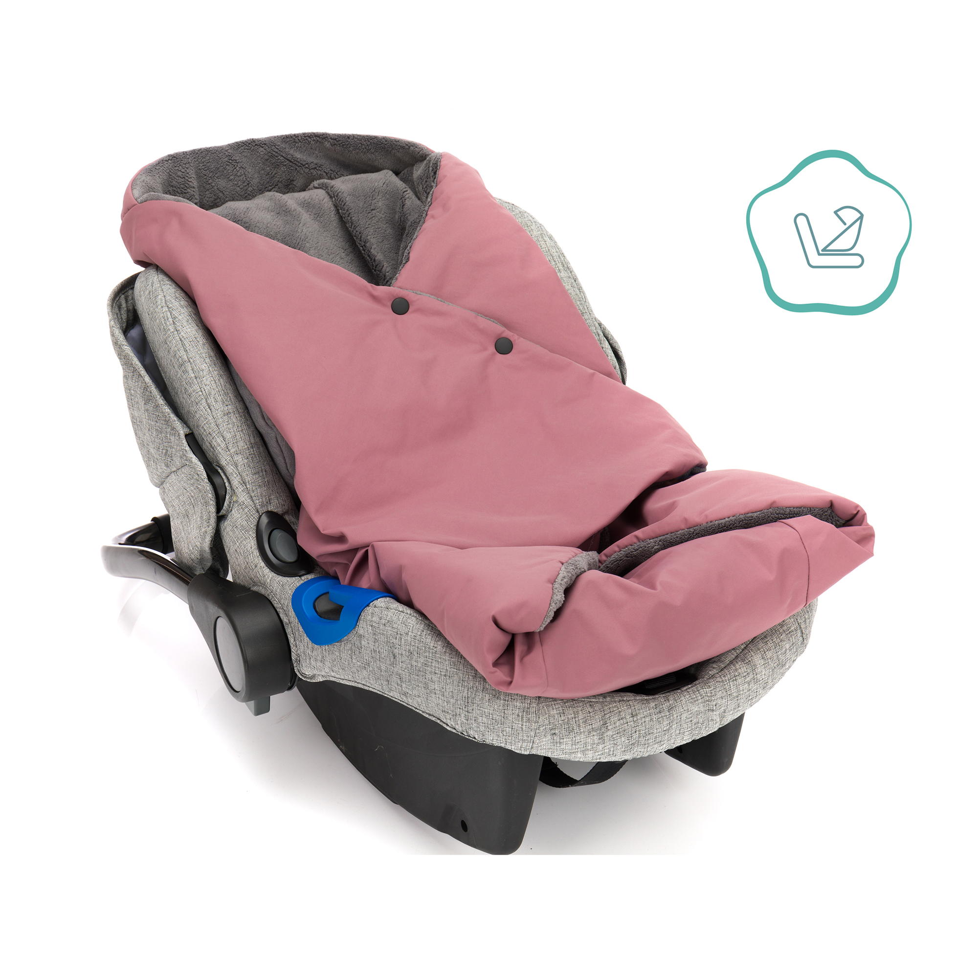 Einschlagdecken & Decken, LITTLE ONE, Pink – Produktansicht