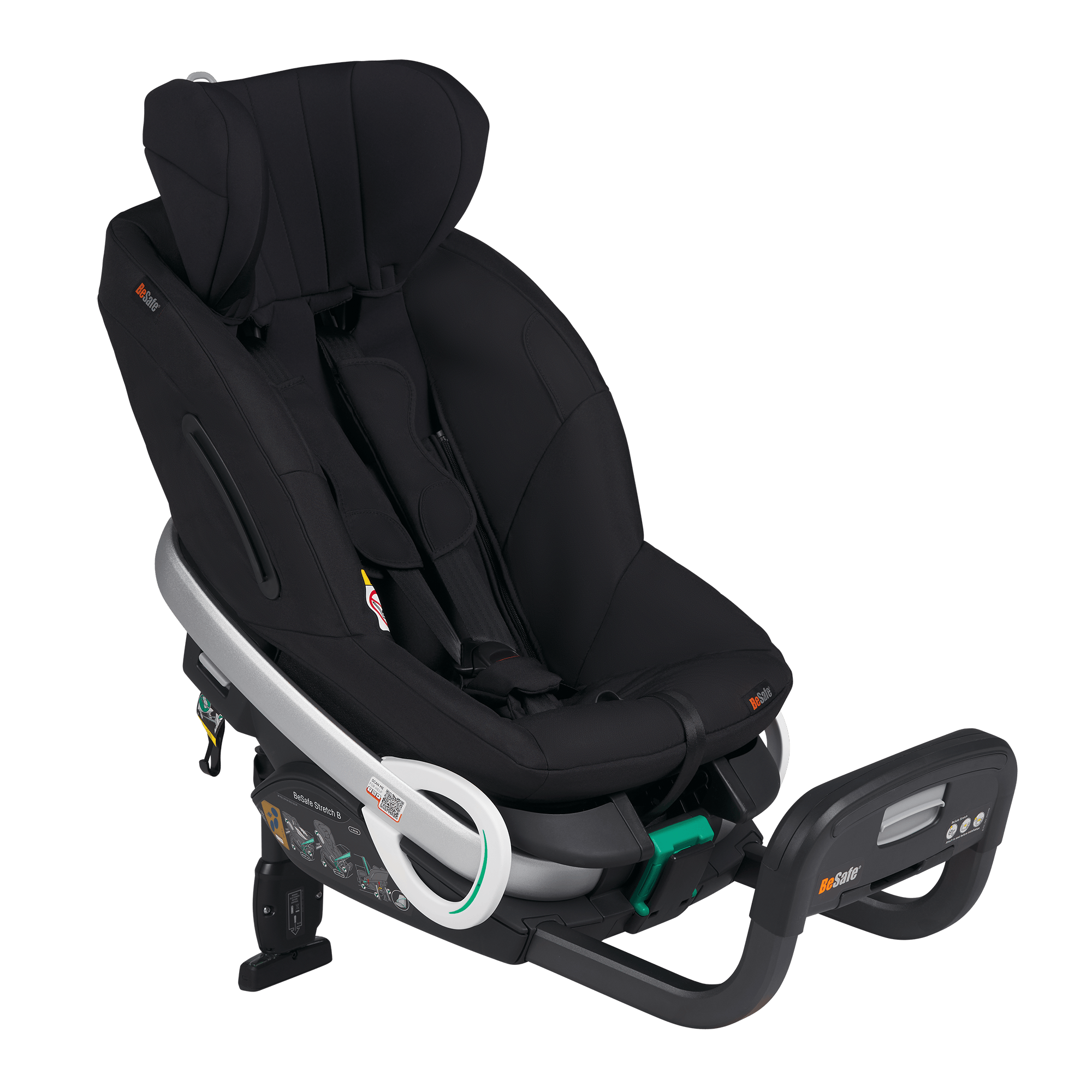 Reboarder 0-18 kg, Gruppe 0+/1, BeSafe, Schwarz – Produktansicht