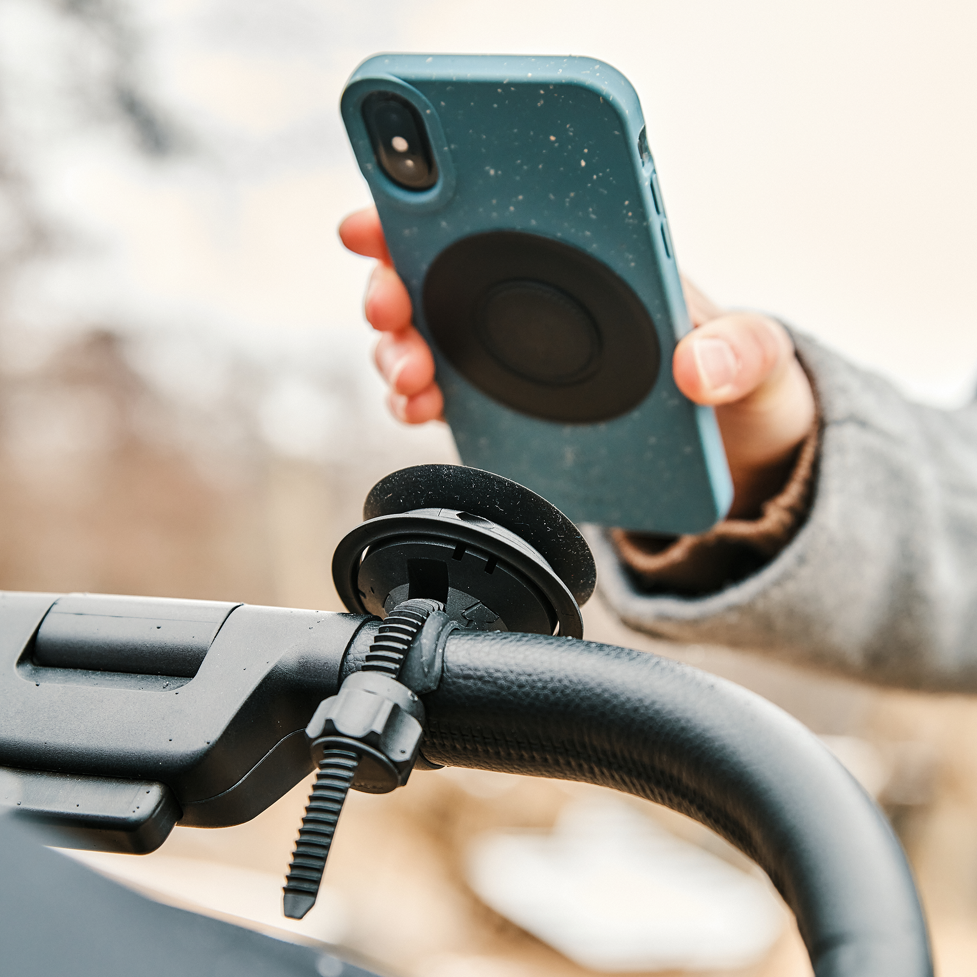 Adapter, FIDLOCK, Schwarz – Produktansicht