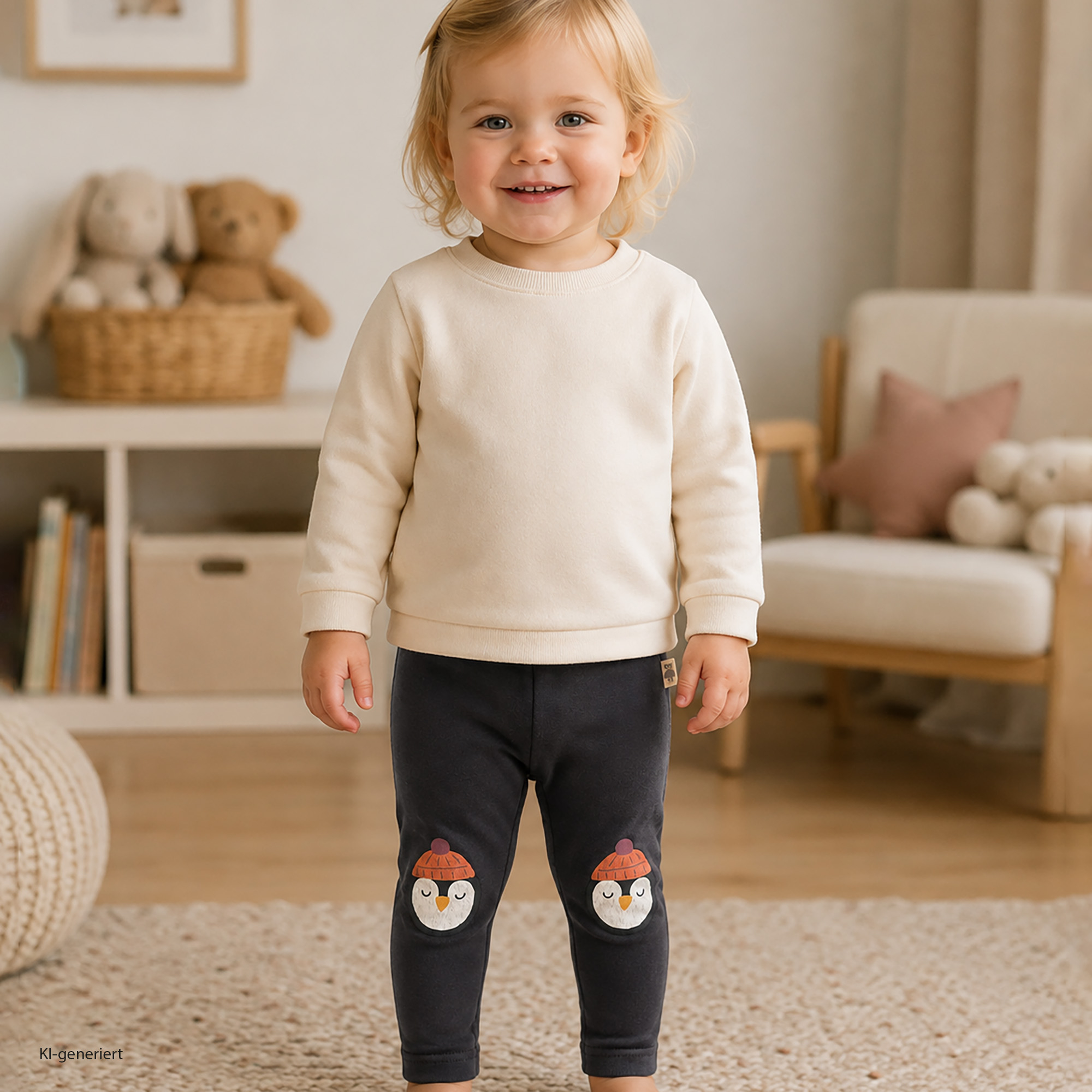 Thermoleggings, LITTLE, Grau – Produktansicht