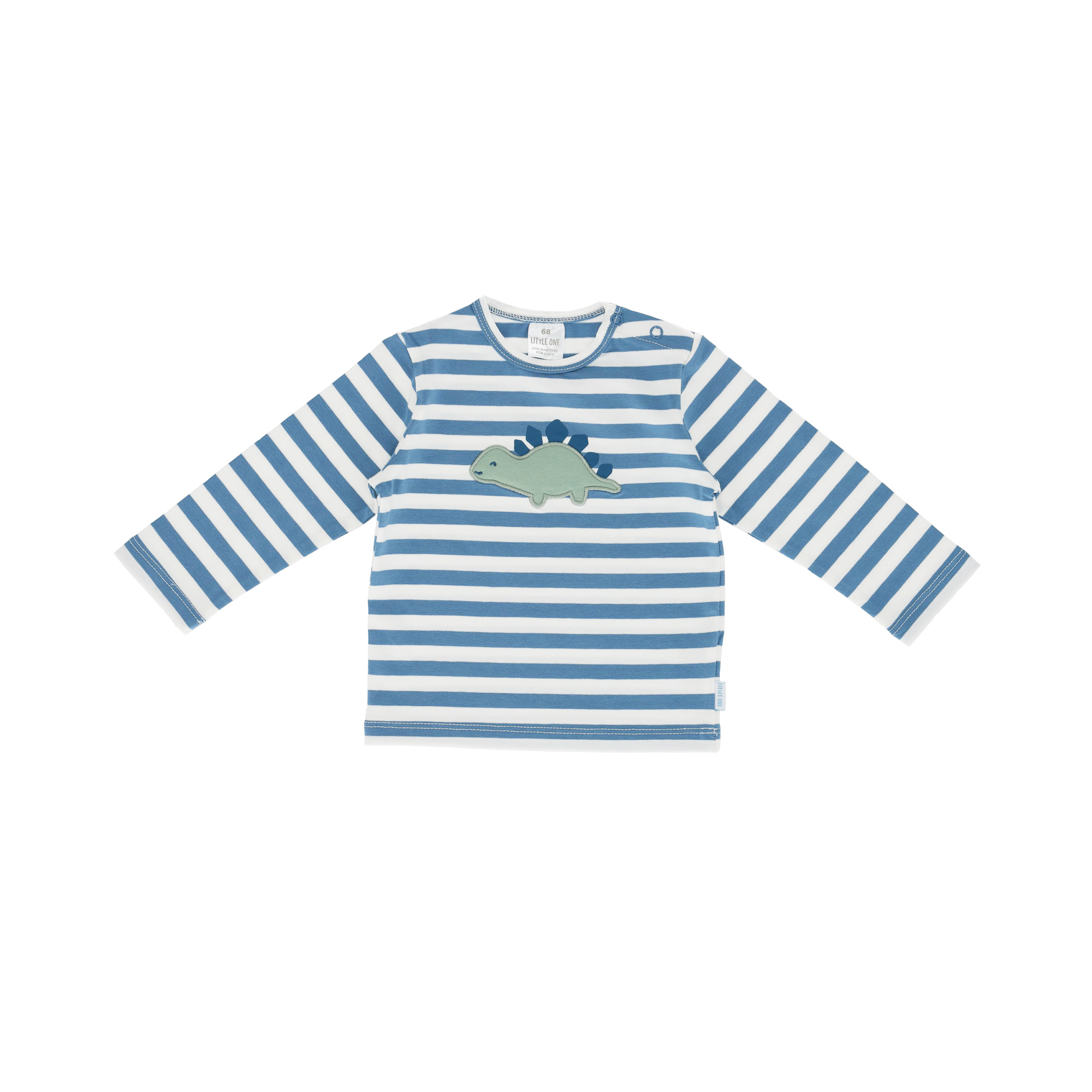 Langarmshirts, LITTLE ONE, Blau – Besonderheit: aus 95% Baumwolle