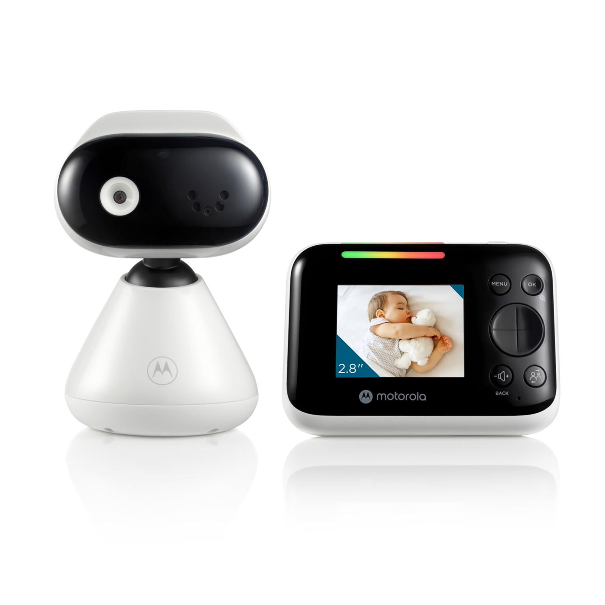 Video Babyphone, motorola, Schwarz – Besonderheit: 2,8 Zoll Farbdisplay