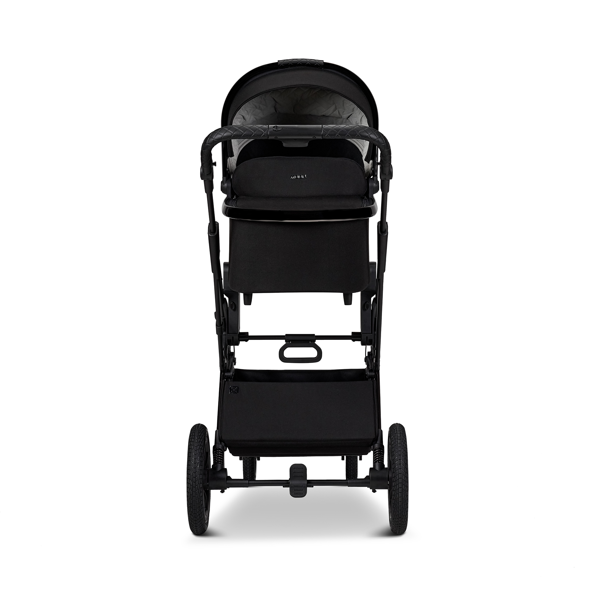 Kombi-Kinderwagen, MOON, Schwarz – Produktansicht