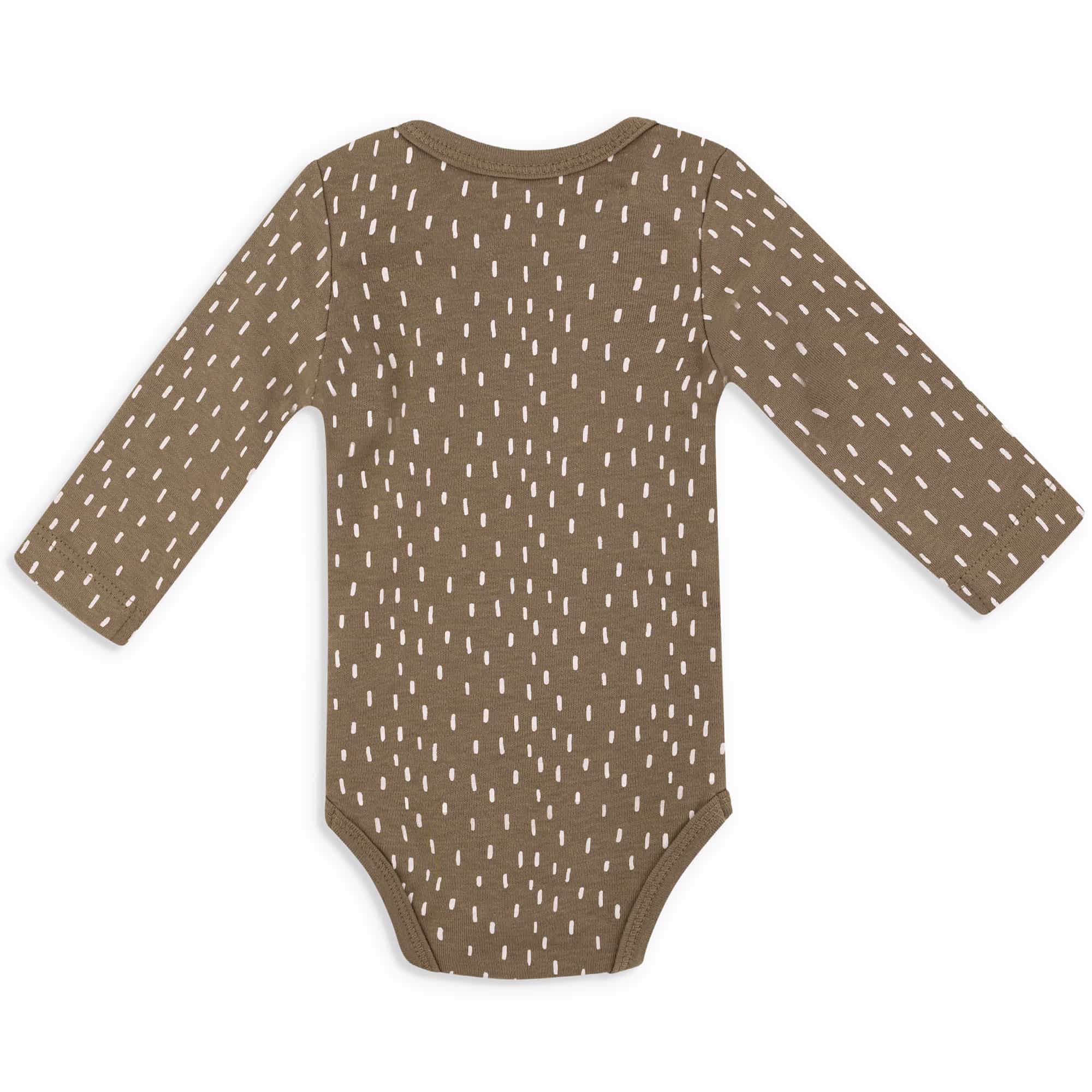 Langarmbodys, LITTLE ONE, Grün – Produktansicht