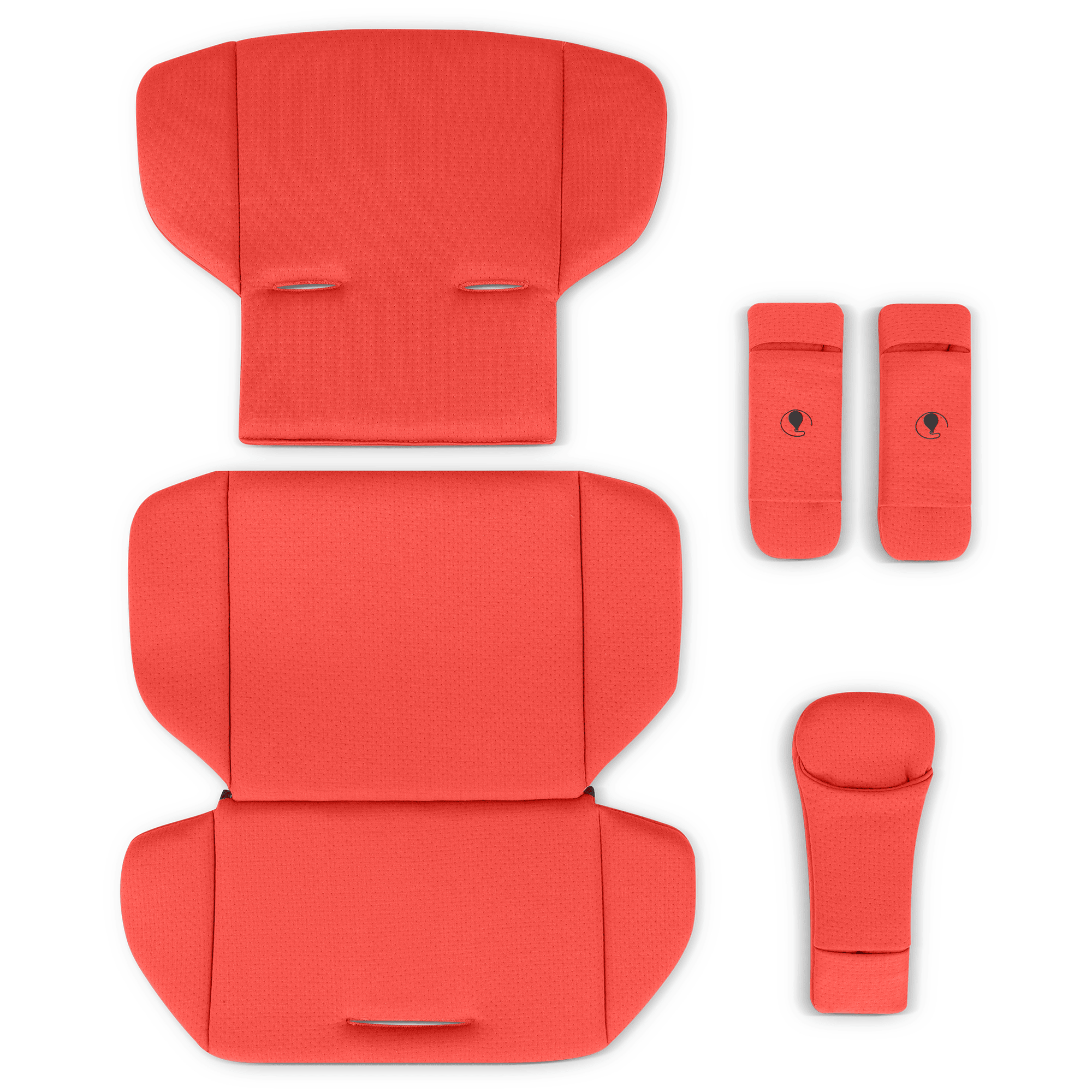 Sitzauflagen, ABC DESIGN, Orange – Produktansicht