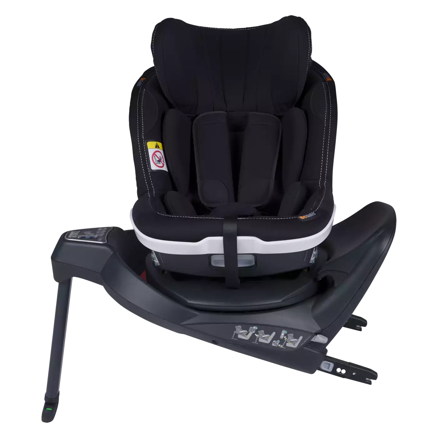 Reboarder 0-18 kg, Gruppe 0+/1, BeSafe, Schwarz – Produktansicht