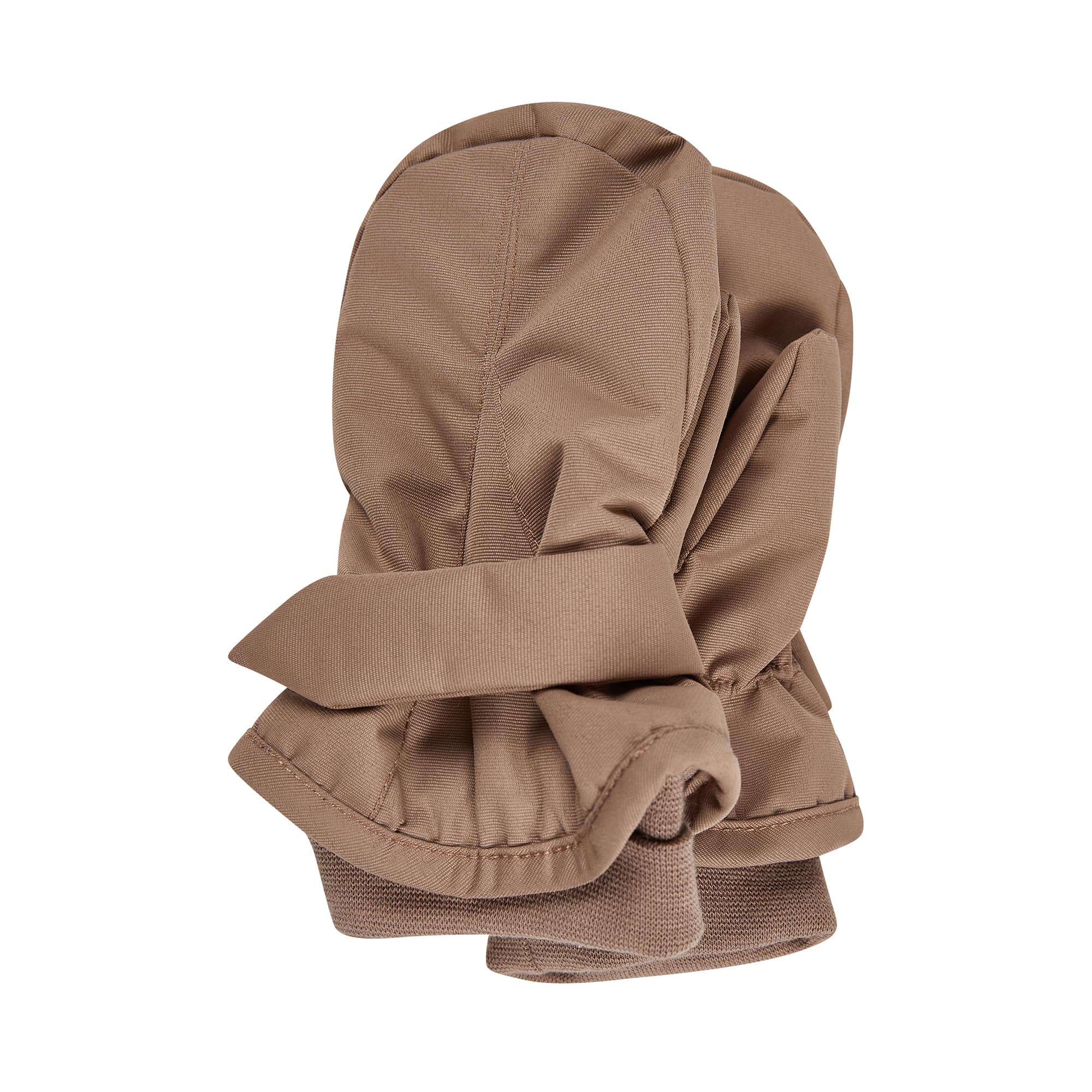 Fäustlinge, Sterntaler, Braun – Besonderheit: Oberstoff unter anderem aus Baumwolle