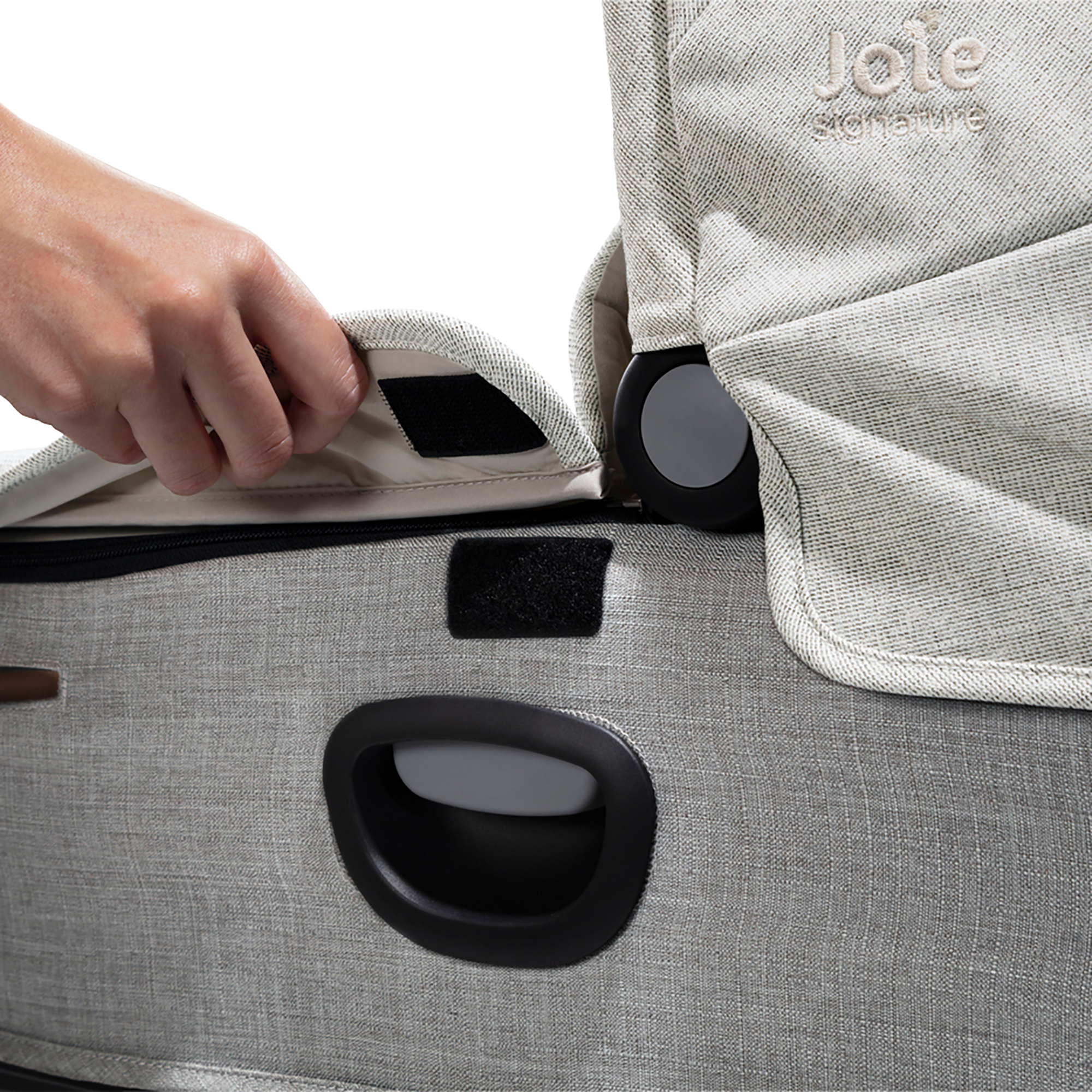 Babyschalen 0-13 kg, Gruppe 0+, Joie signature, Grau – Produktansicht