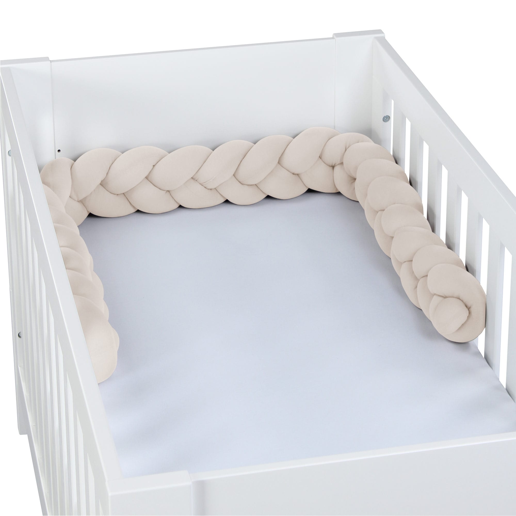 Nestchen, babybay, Beige – Besonderheit: geeignet im Kinderbett, Laufstall, als Sitzkissen und Spielgefährtin
