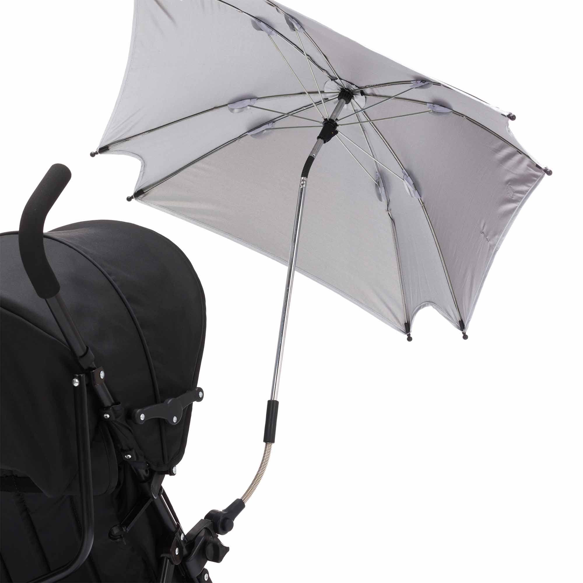 Sonnenschirme für Kinderwagen, LITTLE ONE, Grau – Besonderheit: UV-Schutz 50+