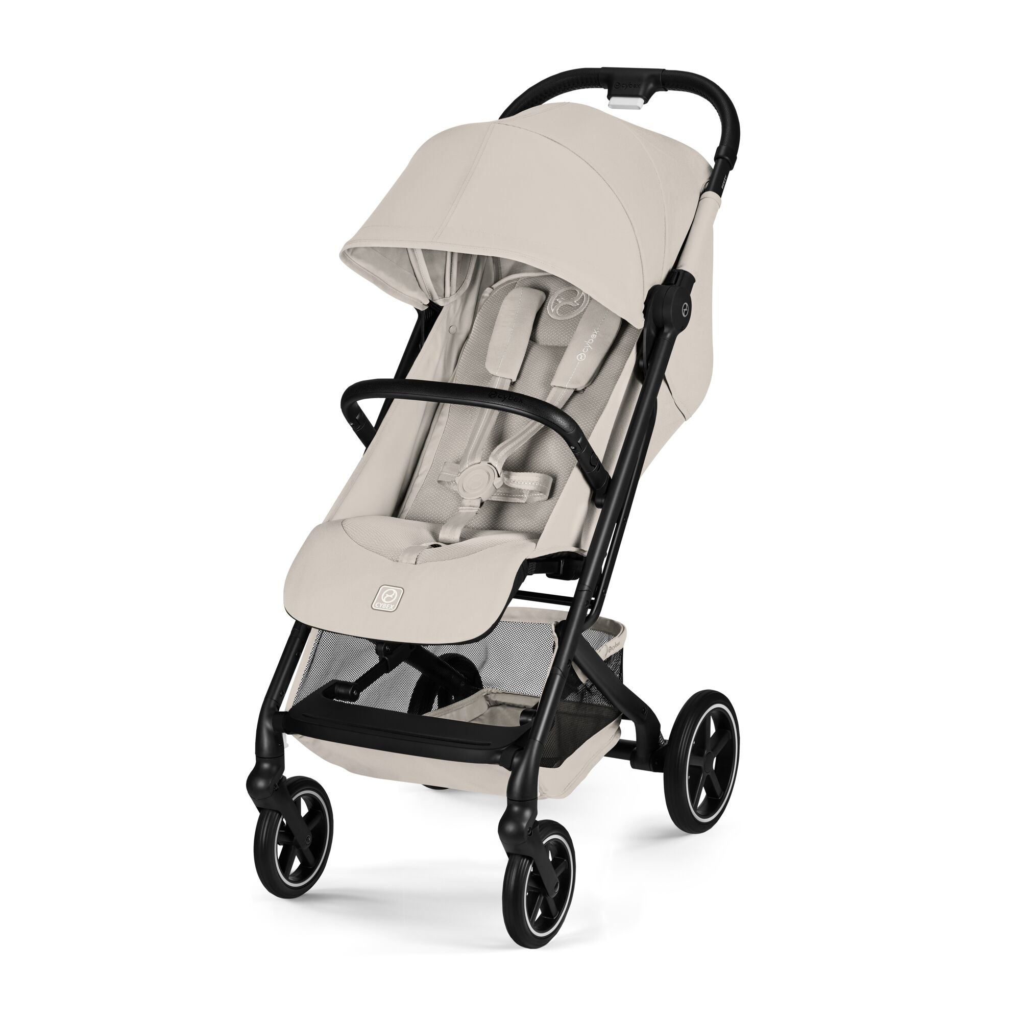 Buggys, cybex, Grau – Besonderheit: ergonomische Liegeposition mit integrierter Beinstütze