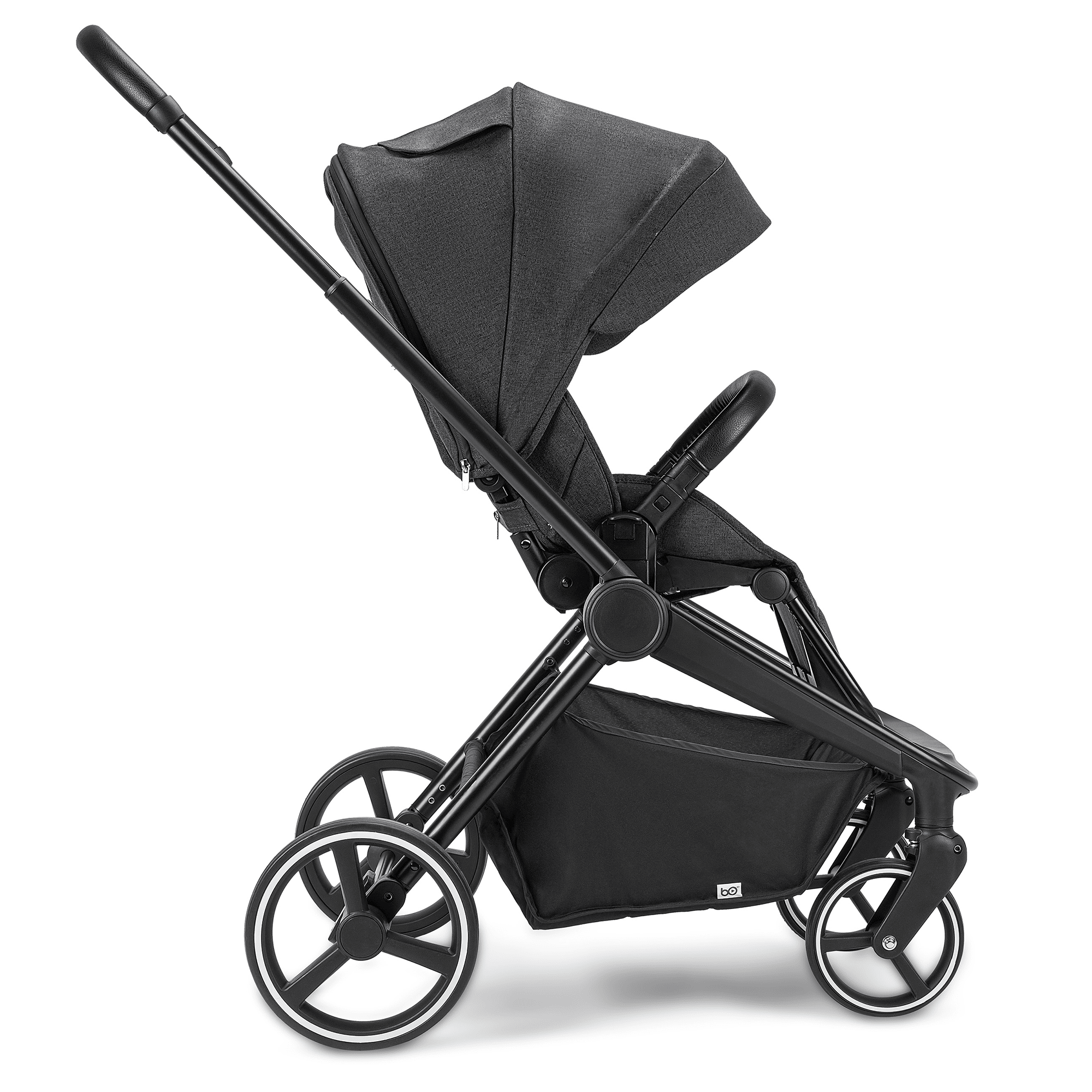 Kombi-Kinderwagen, B.O. StartKlar, Schwarz – Produktansicht