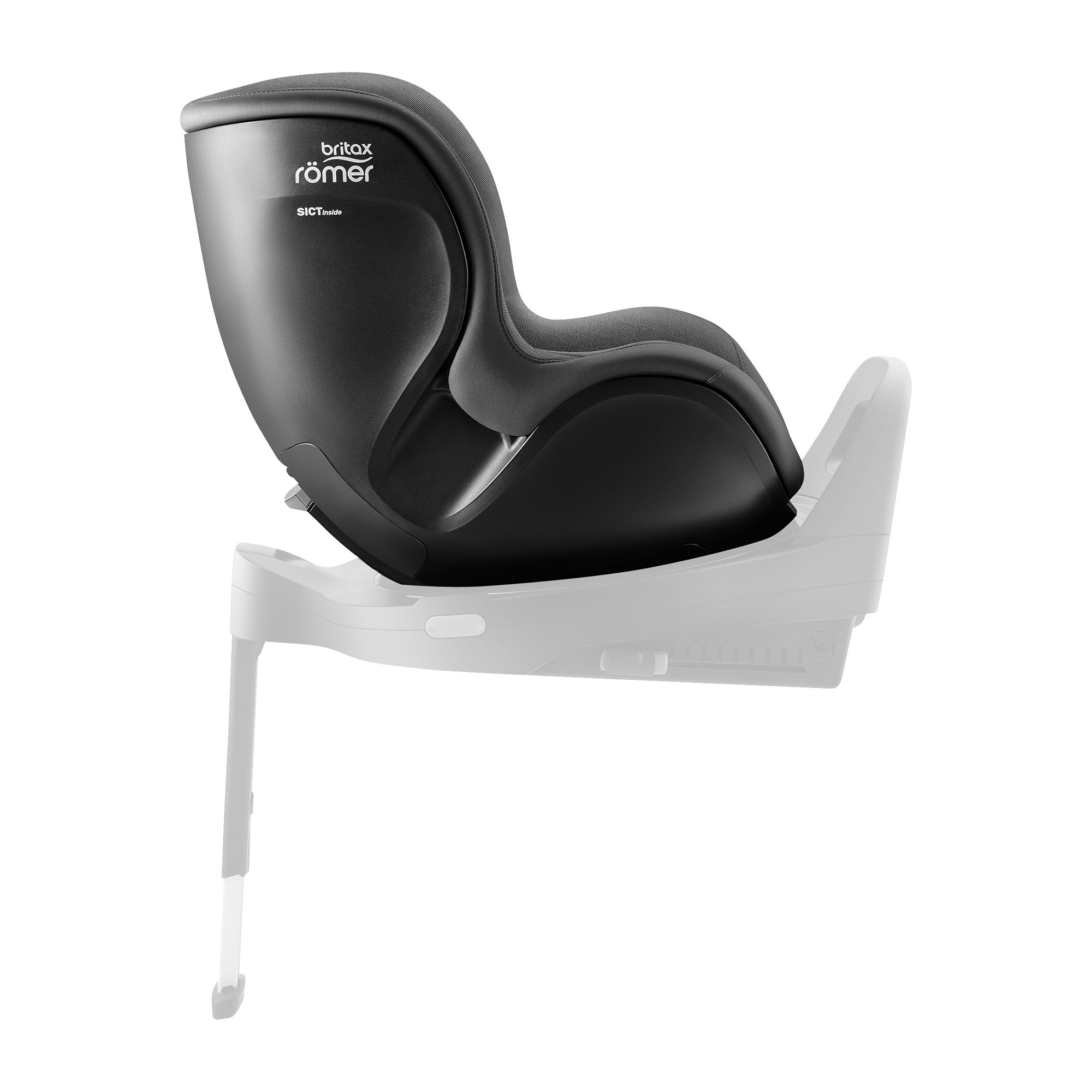 Reboarder 0-18 kg, Gruppe 0+/1, Britax Diamond, Grau – Produktansicht