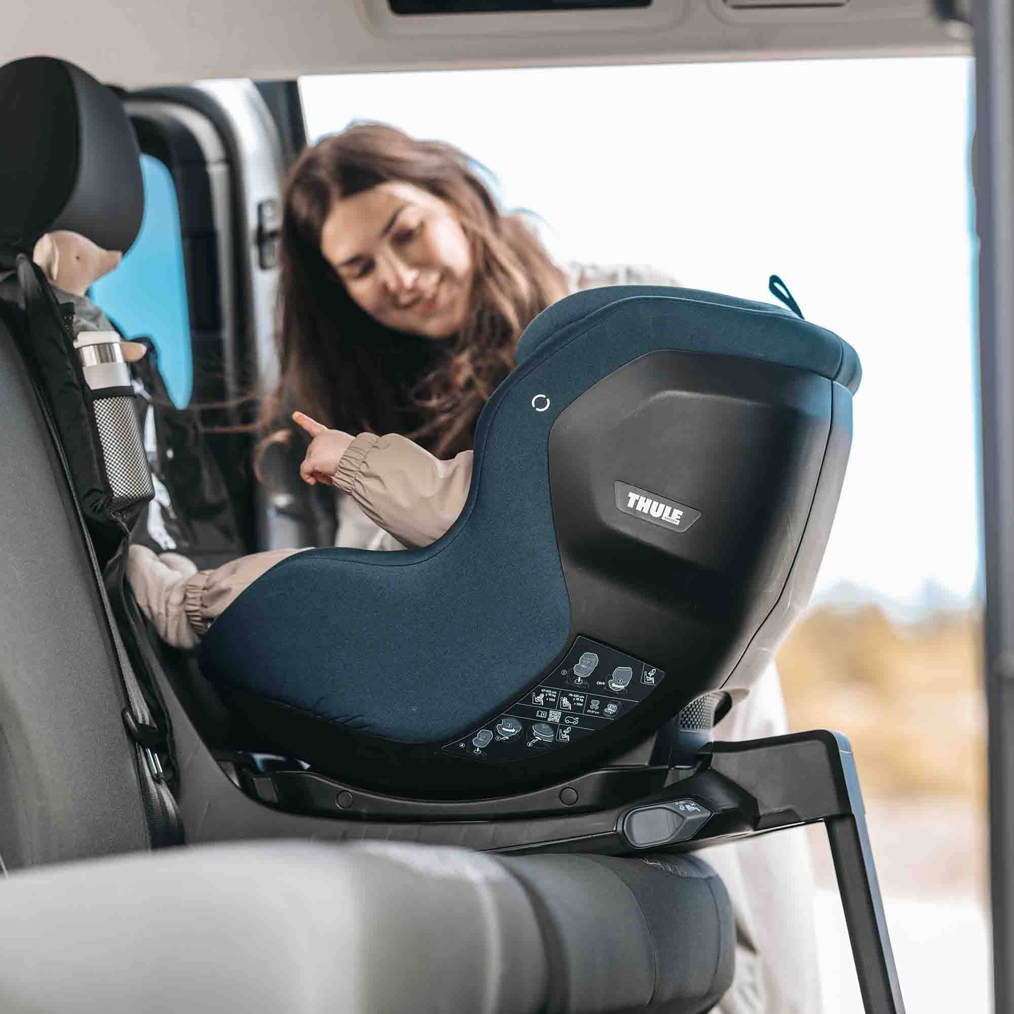 Reboarder 0-18 kg, Gruppe 0+/1, THULE, Blau – Produktansicht