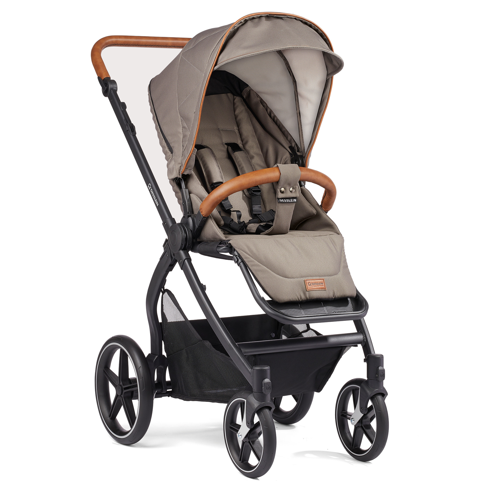 Kombi-Kinderwagen, GESSLEIN, Beige – Produktansicht