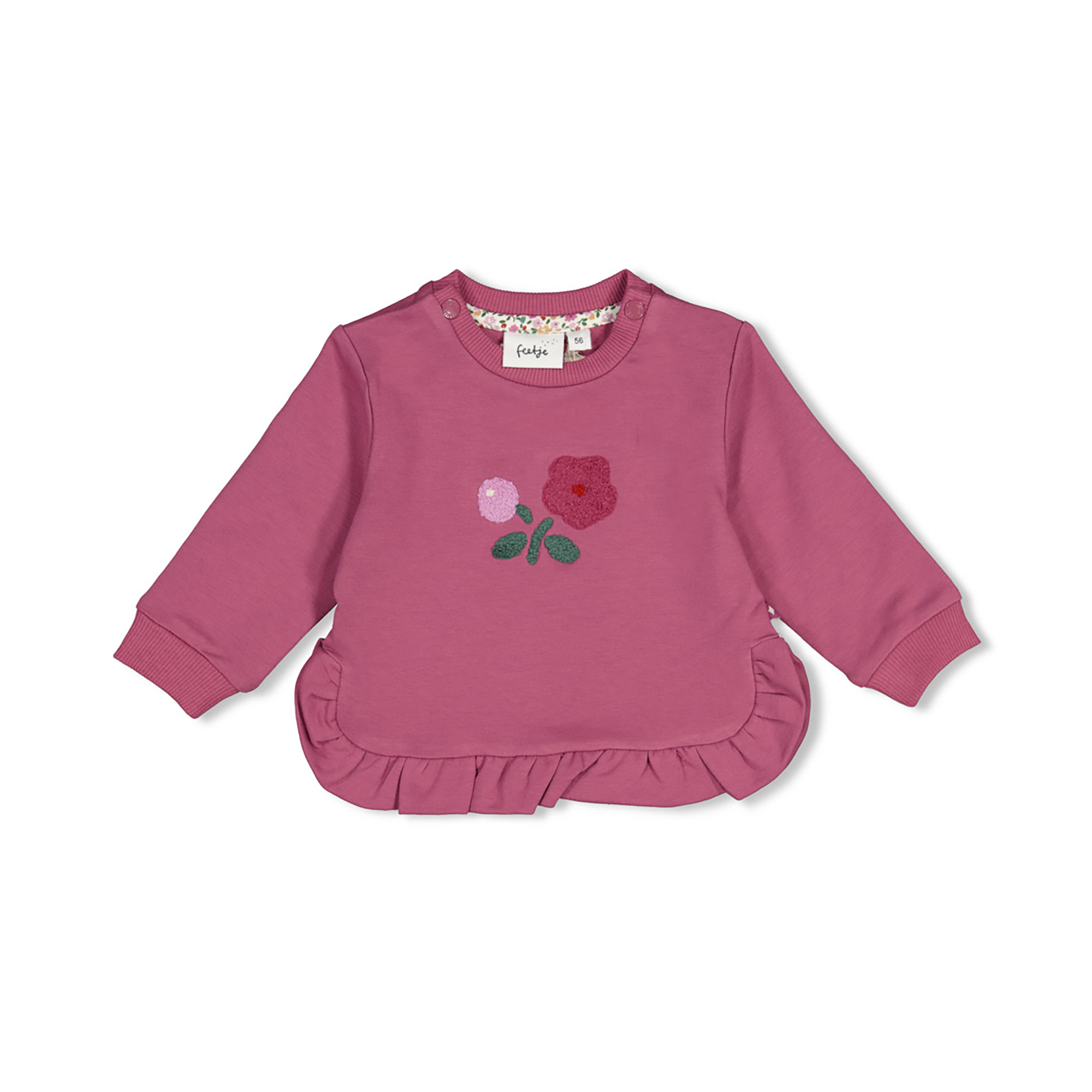 Pullover & Sweatshirts, FEETJE, Rot – Besonderheit: aus 96% Baumwolle