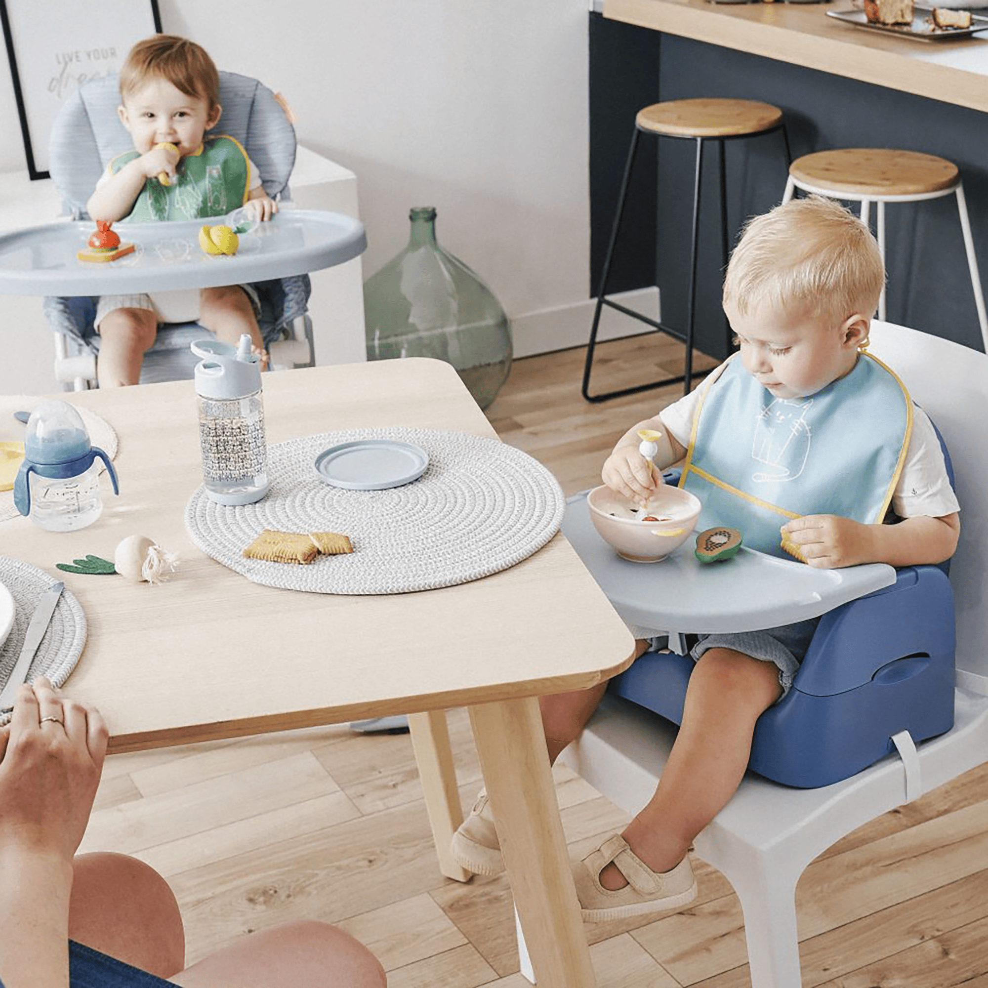 Reisehochstühle, babymoov, Blau – Produktansicht