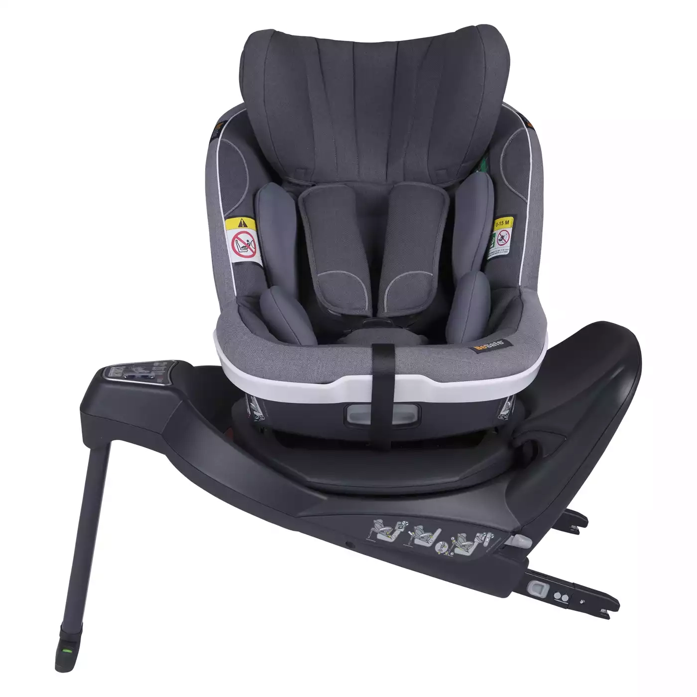Reboarder 0-18 kg, Gruppe 0+/1, BeSafe, Grau – Produktansicht