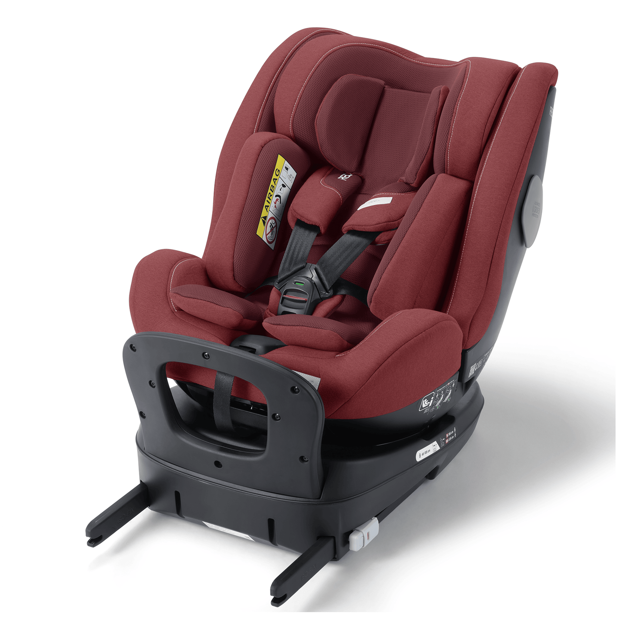 RECARO Salia 125 i-Size Iron Red | in Rot mit Stützbein | BabyOne