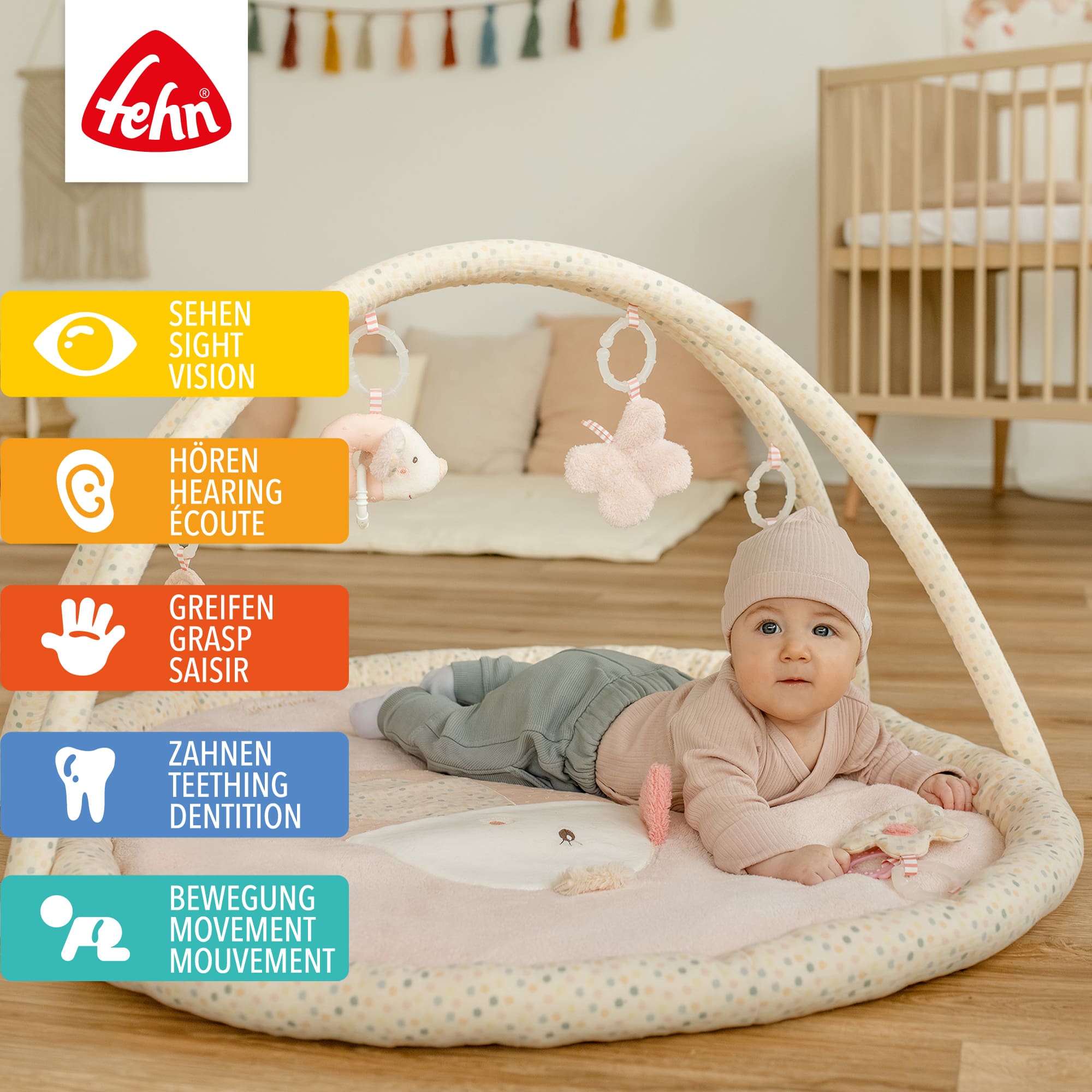 Spielbögen, fehn, Mehrfarbig – Produktansicht