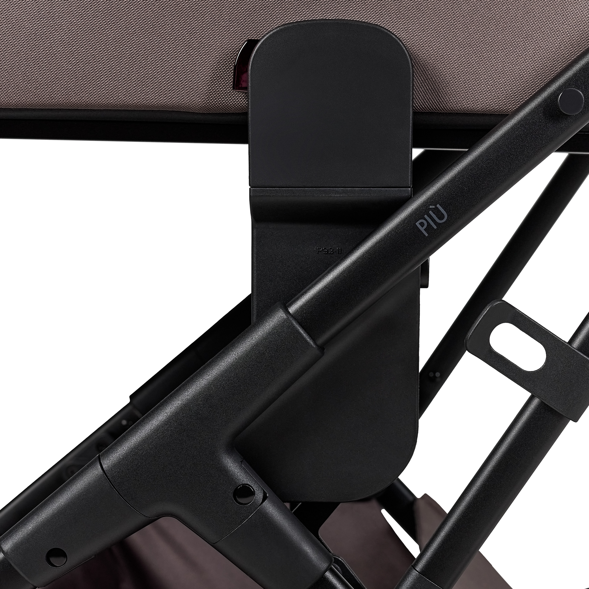 Kombi-Kinderwagen, MOON, Braun – Produktansicht