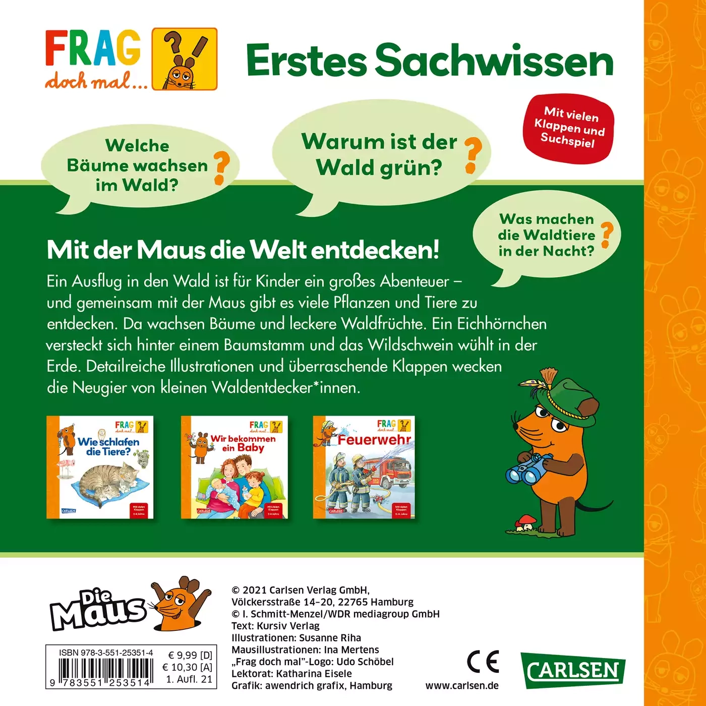 Kinderbücher, CARLSEN, Grün – Produktansicht