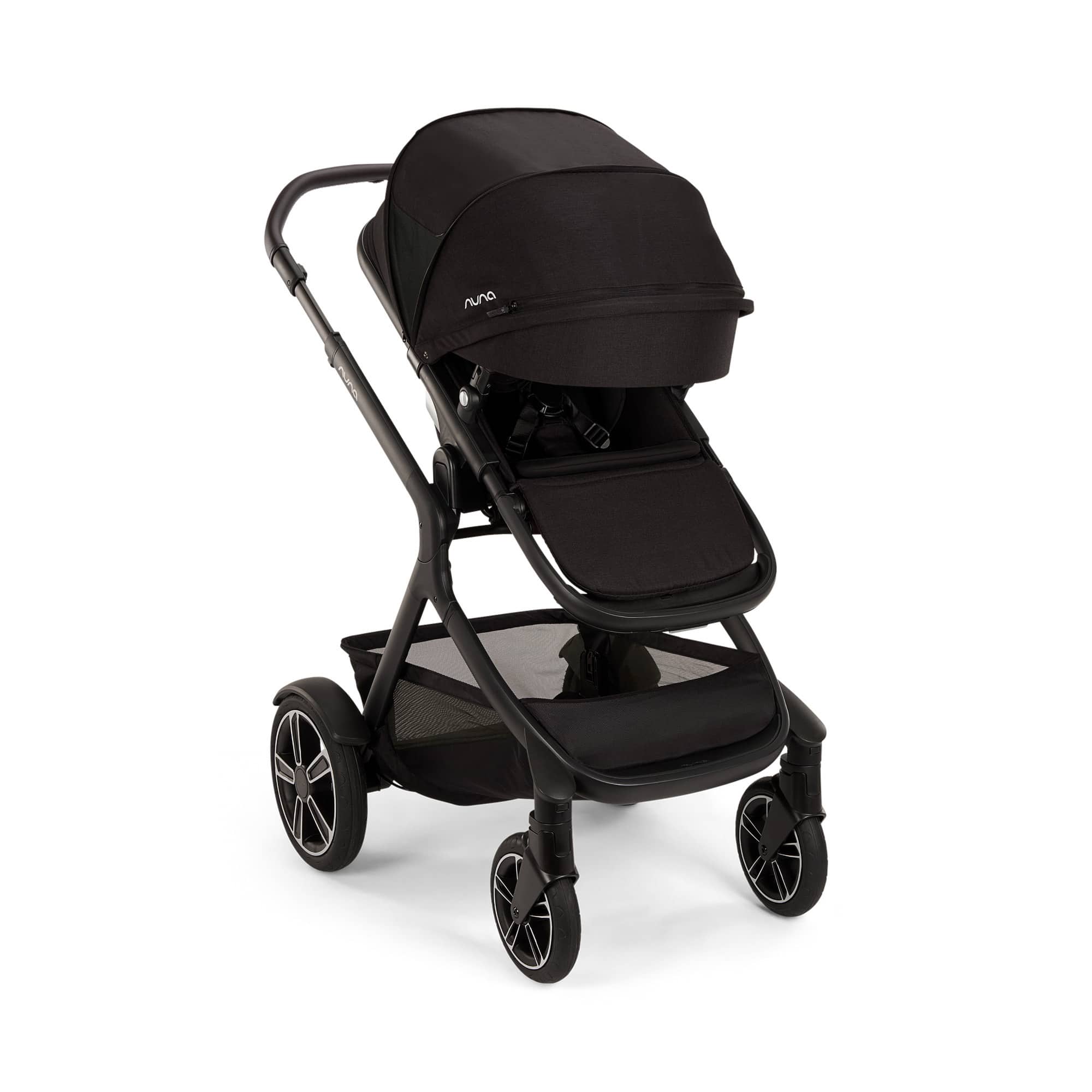 Kombi-Kinderwagen, nuna, Schwarz – Produktansicht