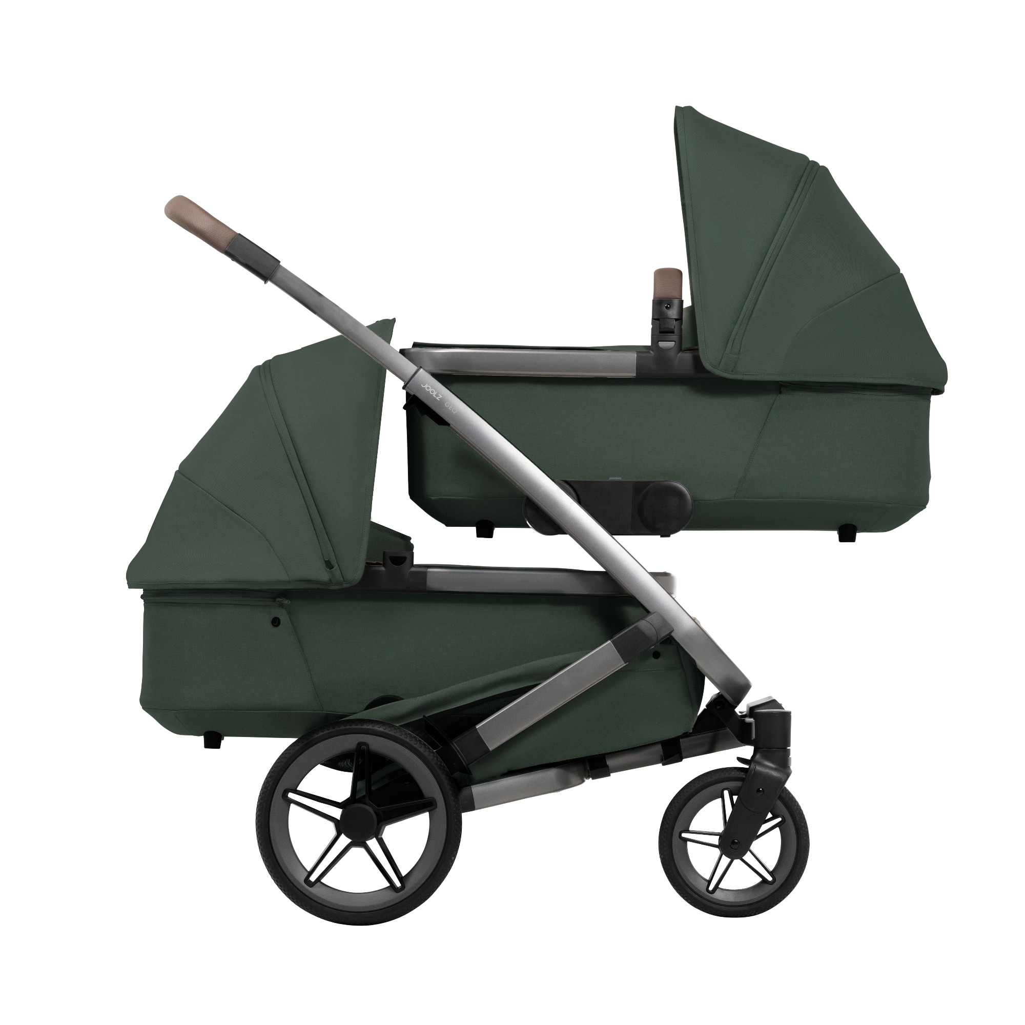 Zwillingswagen & Geschwisterwagen, JOOLZ, Grün – Produktansicht