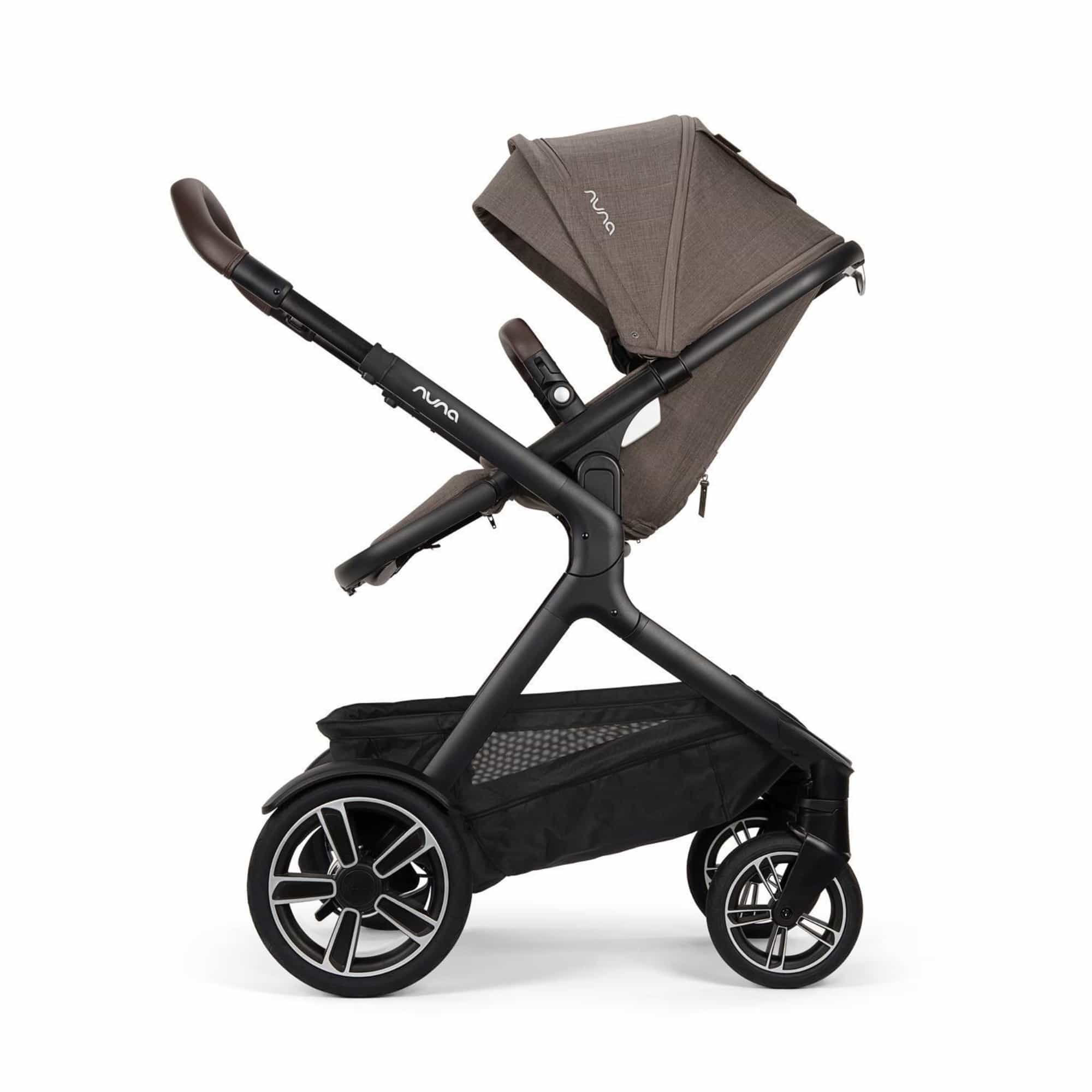 Kombi-Kinderwagen, nuna, Braun – Produktansicht