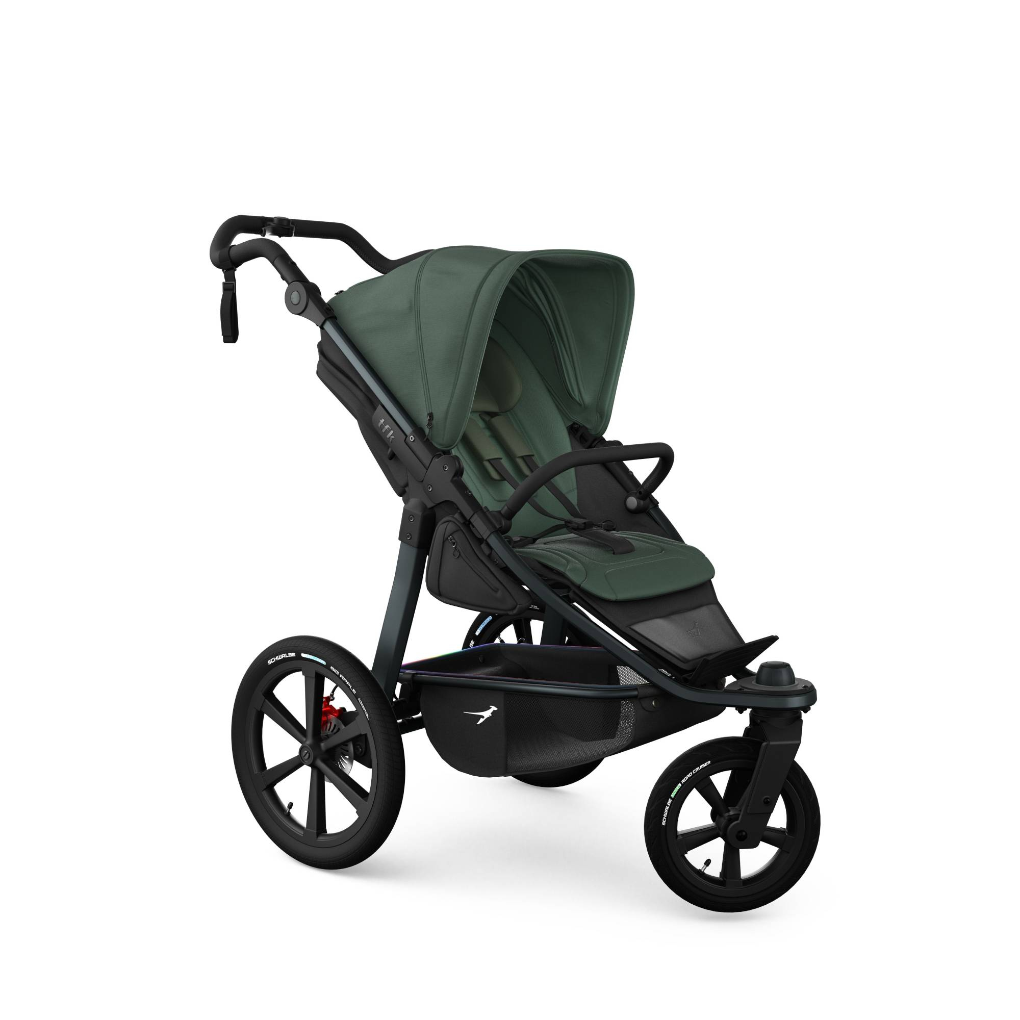 Kombi-Kinderwagen, tfk, Grün – Produktansicht