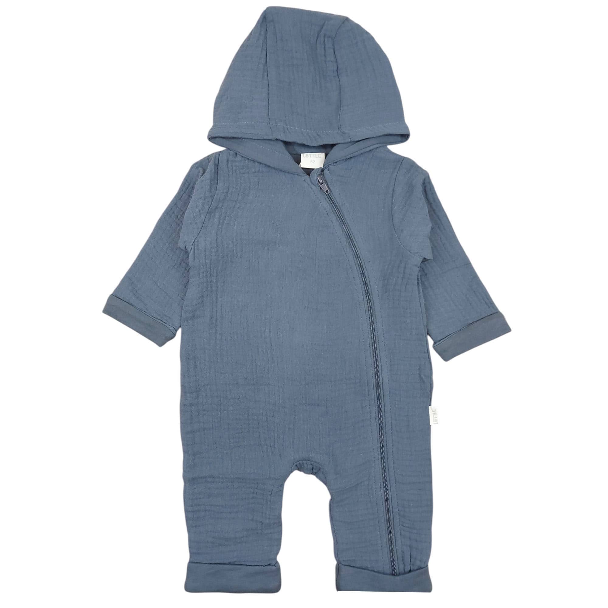 Musselin-Overall LITTLE Blau M2000587716507 1