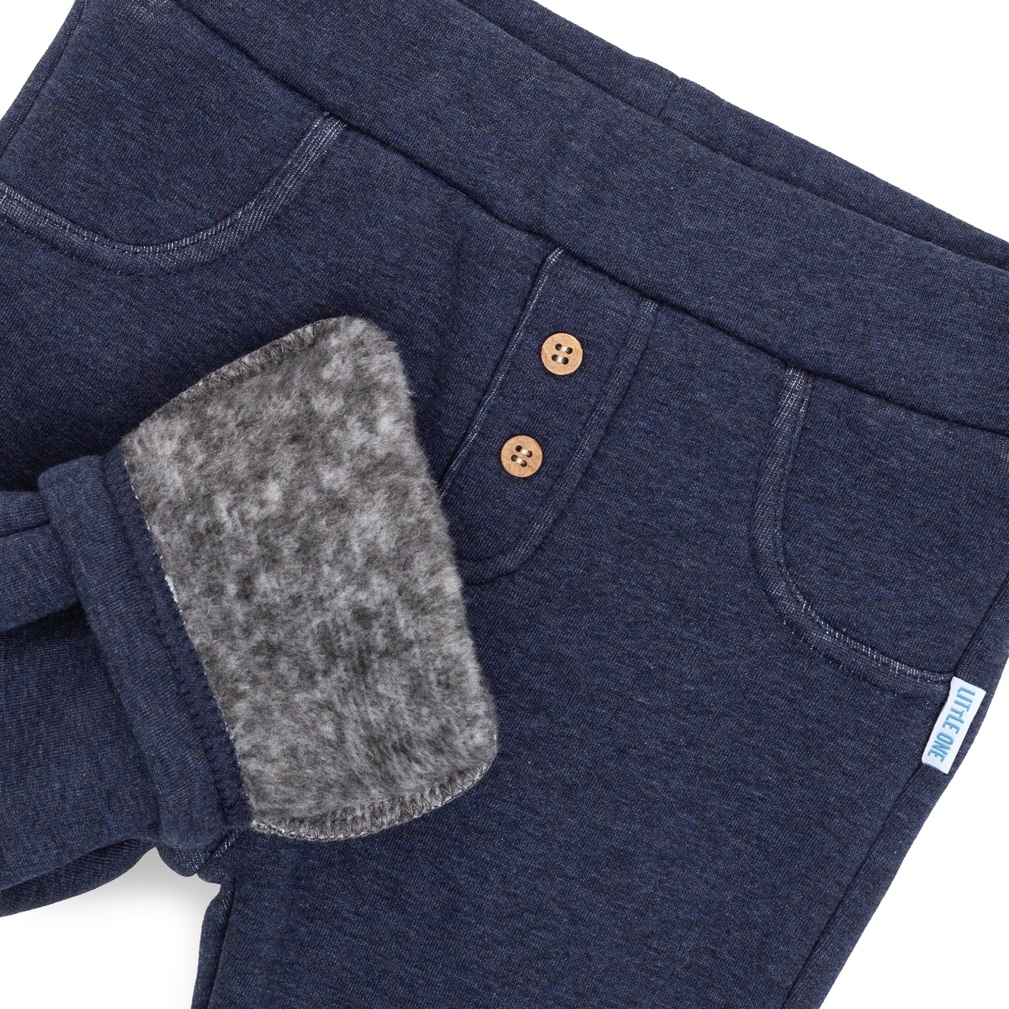 Thermoleggings, LITTLE ONE, Blau – Produktansicht