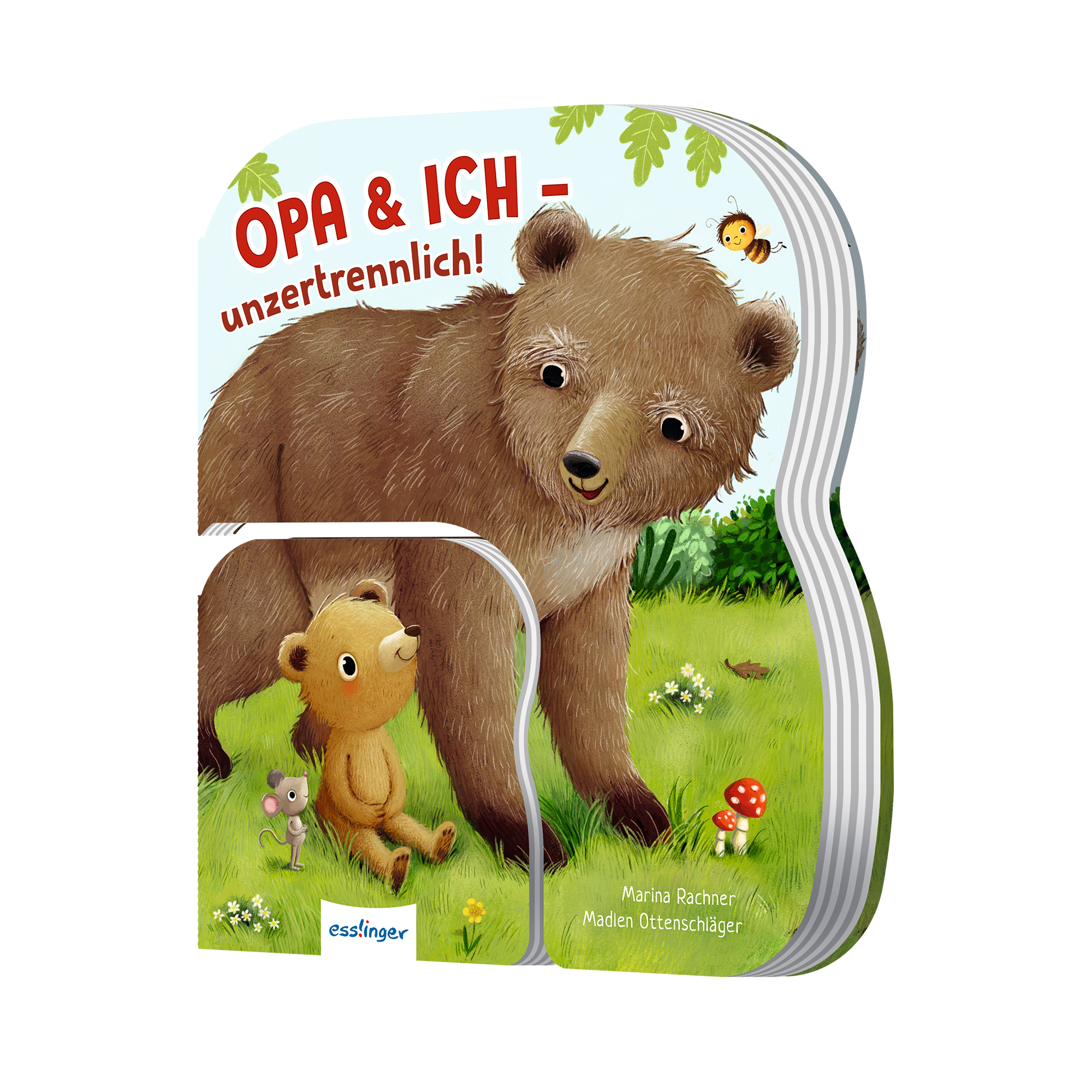 Kinderbücher, ess!inger, Braun – Besonderheit: eine Liebeserklärung an alle Opas