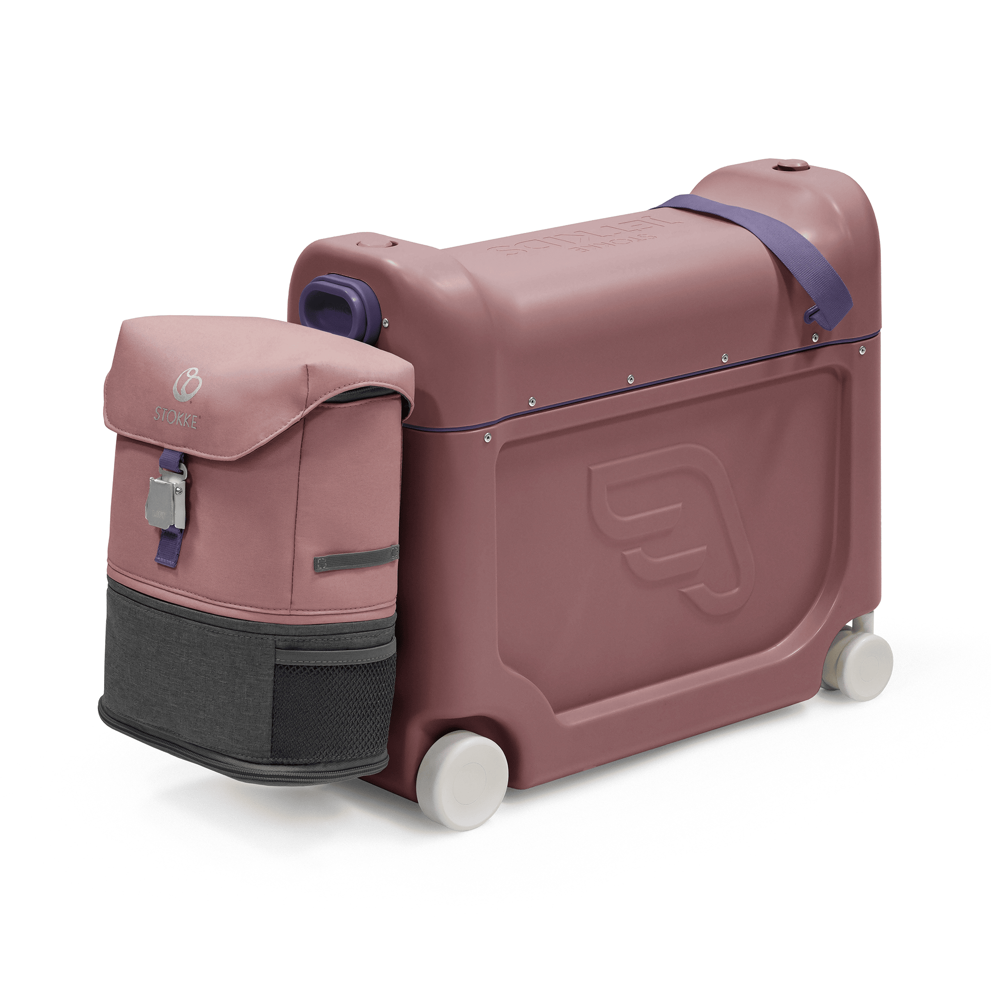 Kinderkoffer, STOKKE, Lila – Produktansicht