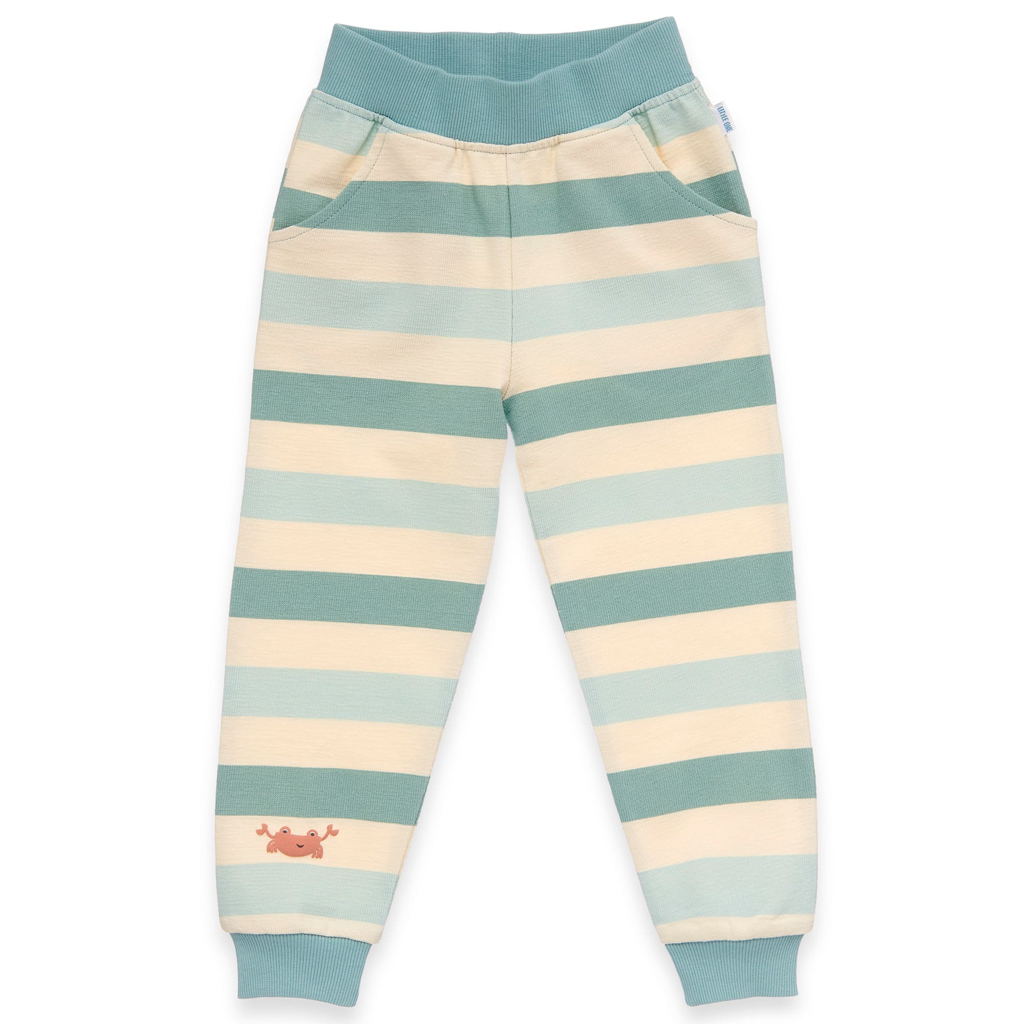 Jogginghosen, LITTLE ONE, Blau – Besonderheit: aus 100% Baumwolle