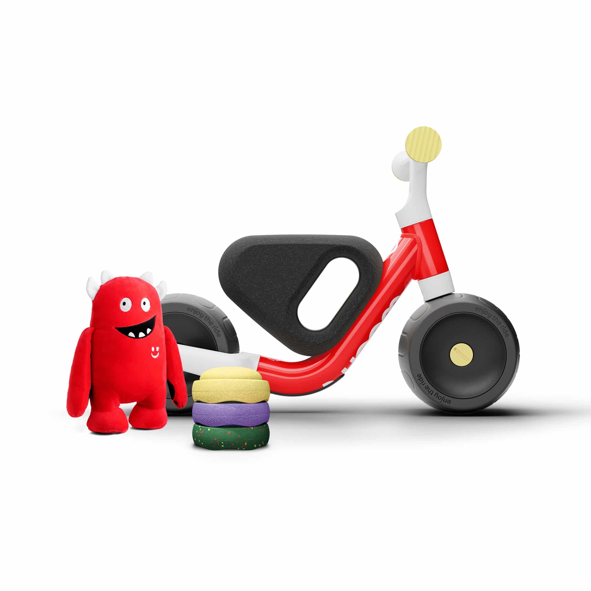 Laufräder, Woom, Rot – Produktansicht