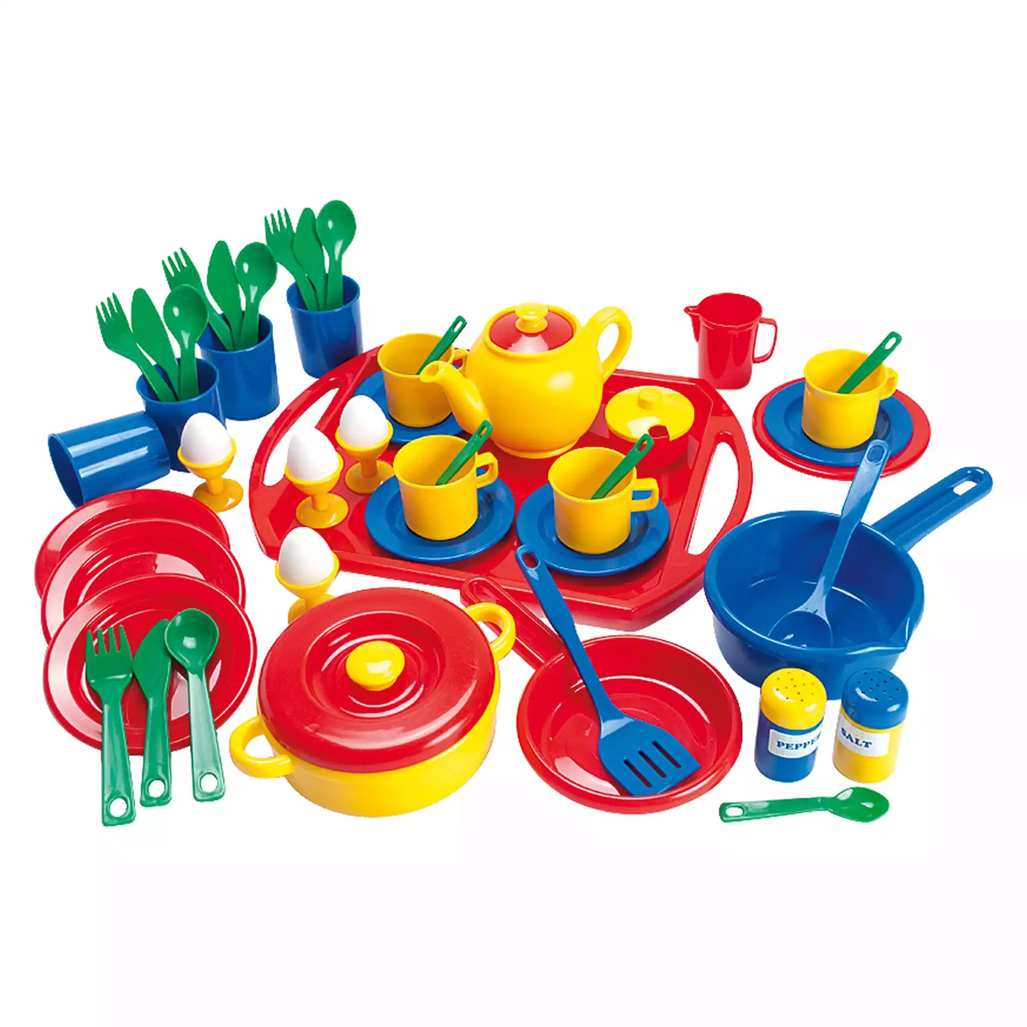 Kinderküche, dantoy, Mehrfarbig – Produktansicht