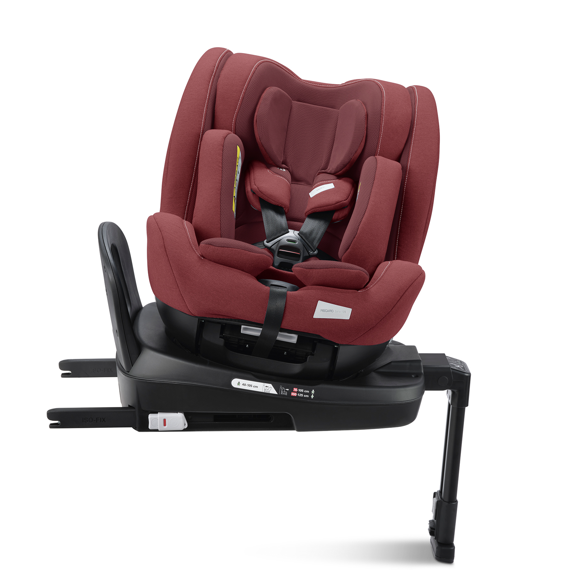 Reboarder 0-18 kg, Gruppe 0+/1, RECARO, Rot – Produktansicht