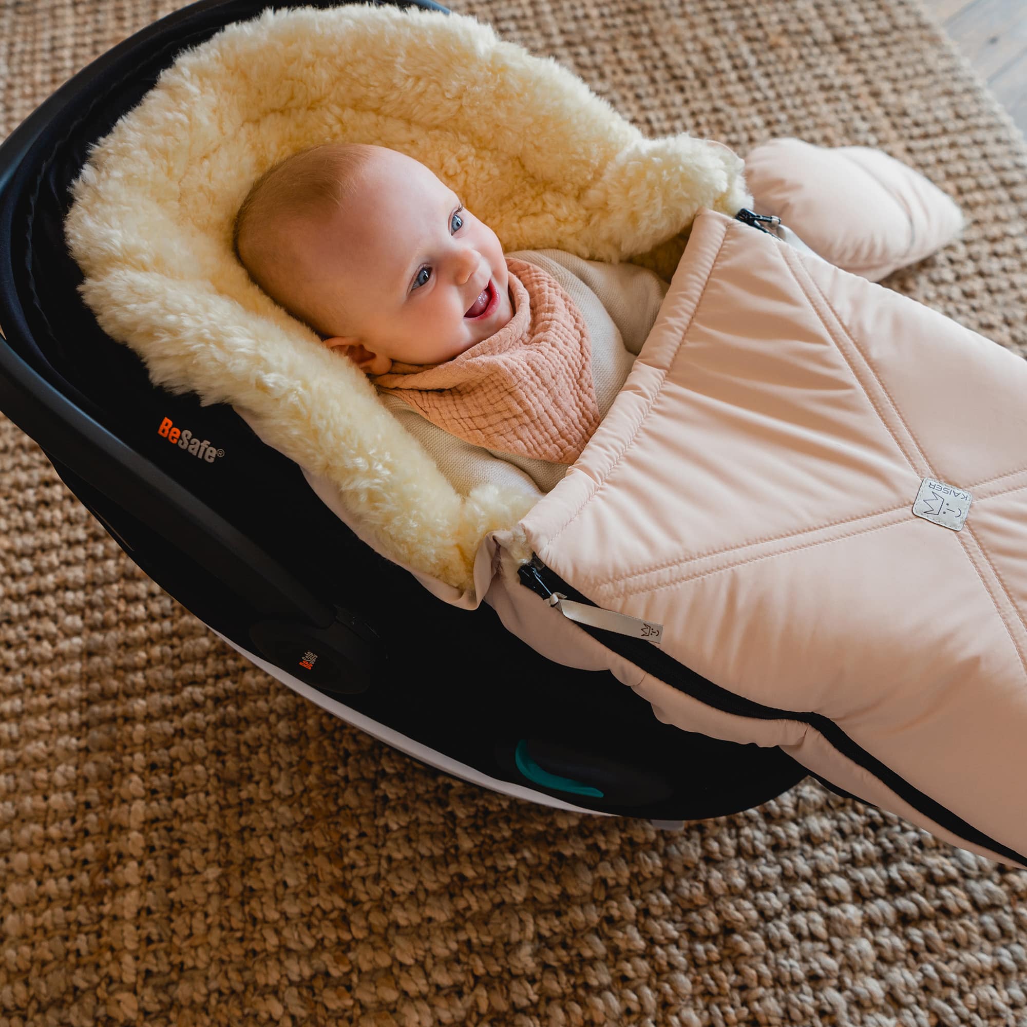 Fußsäcke & Decken, KAISER, Beige – Produktansicht