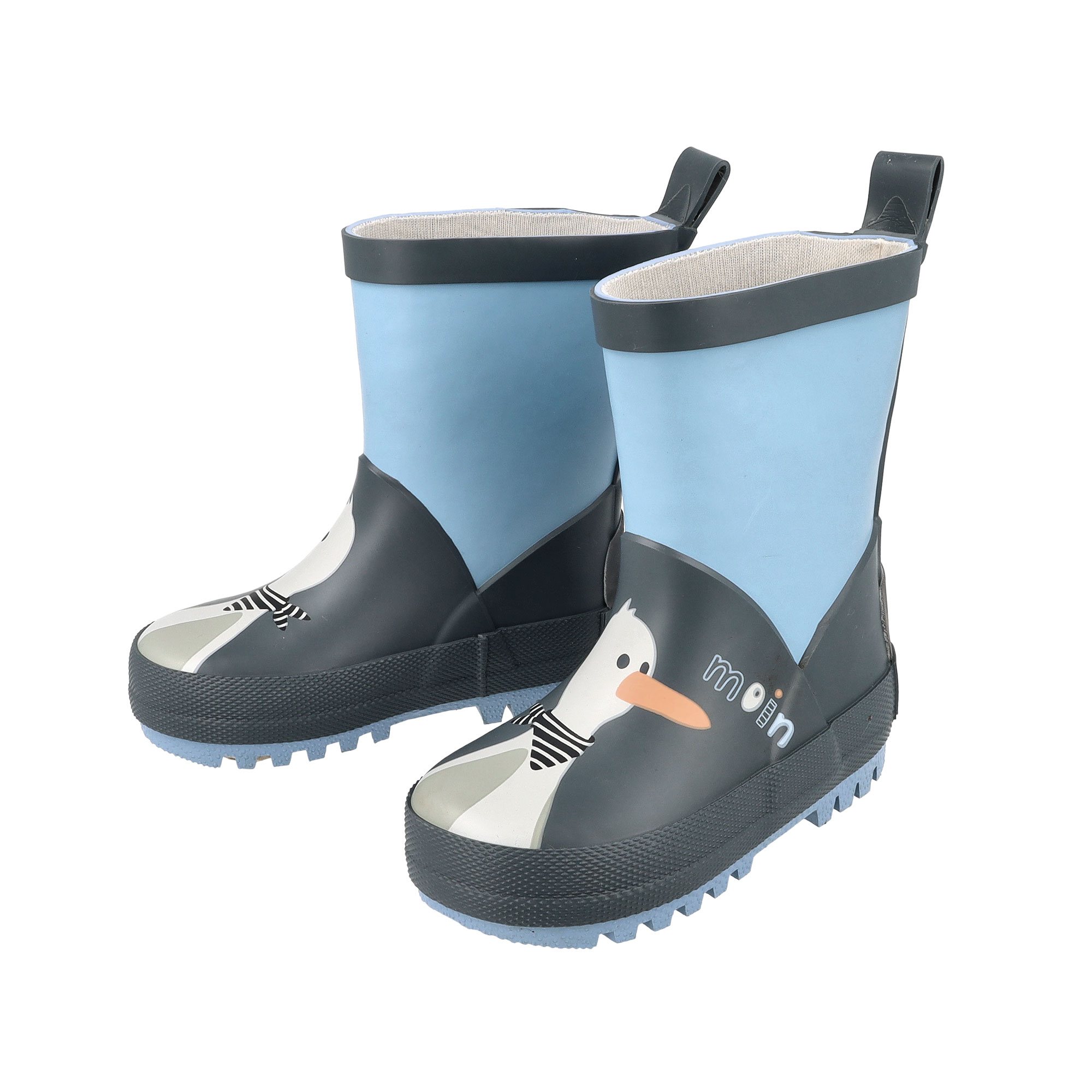 Gummistiefel, MaxiMo, Blau – Besonderheit: Futter aus 35% Baumwolle