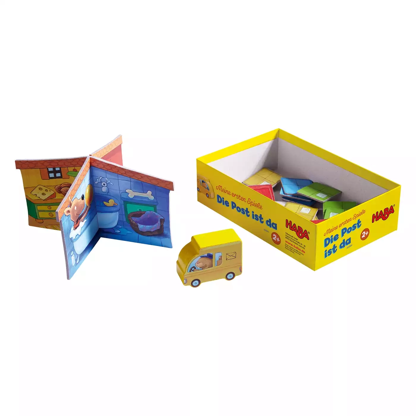 Meine ersten Spiele - Die Post ist da HABA mehrfarbig Mehrfarbig 2000567722801 1