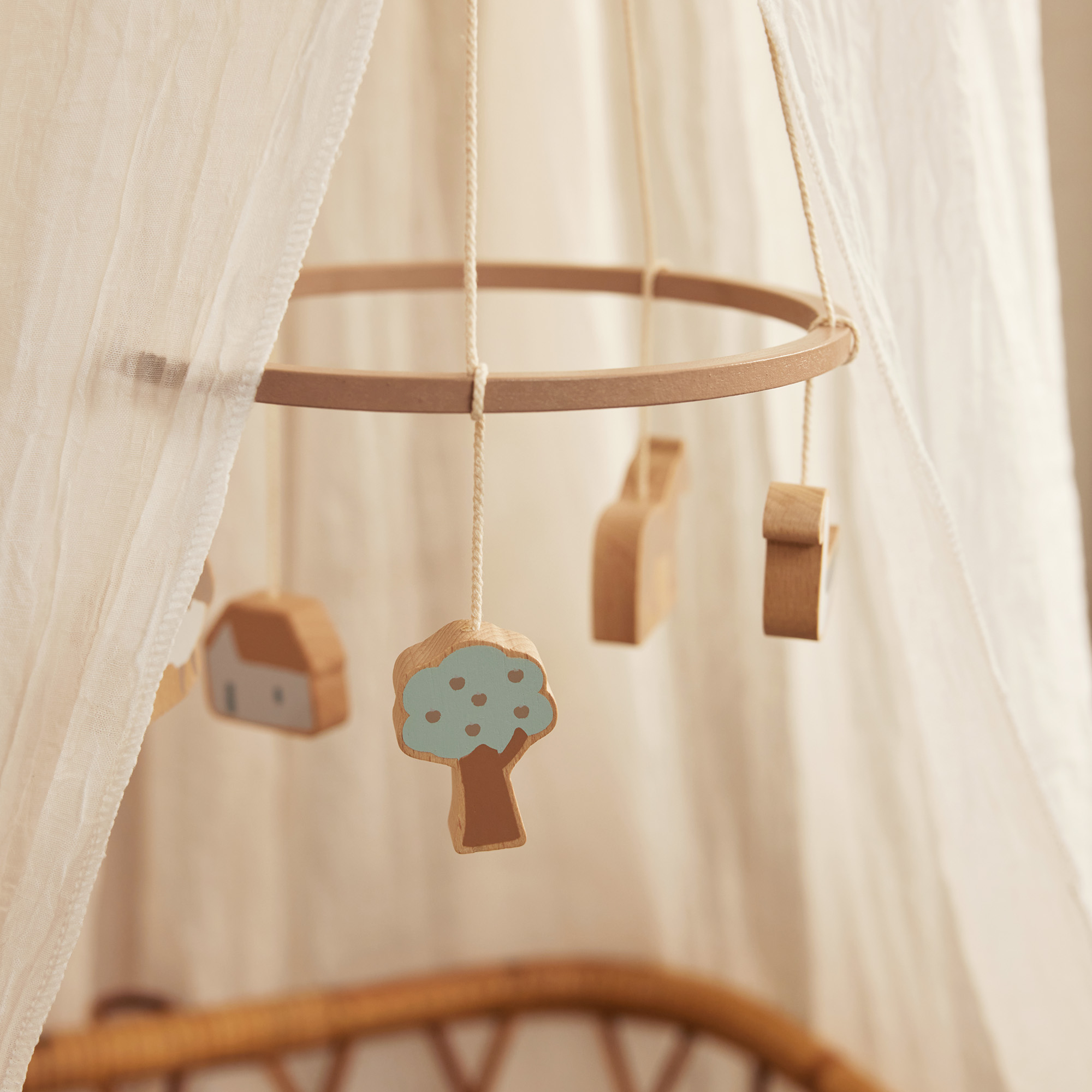 Mobilés, jollein, Braun – Produktansicht